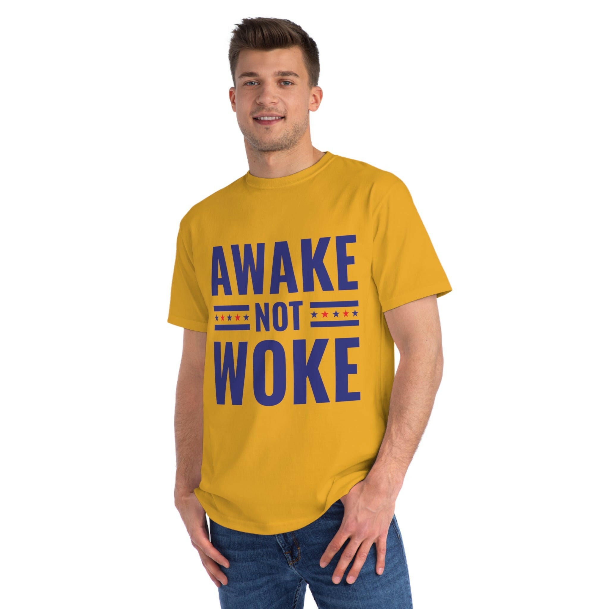 Awake Not Woke Organic Unisex Classic T-Shirt