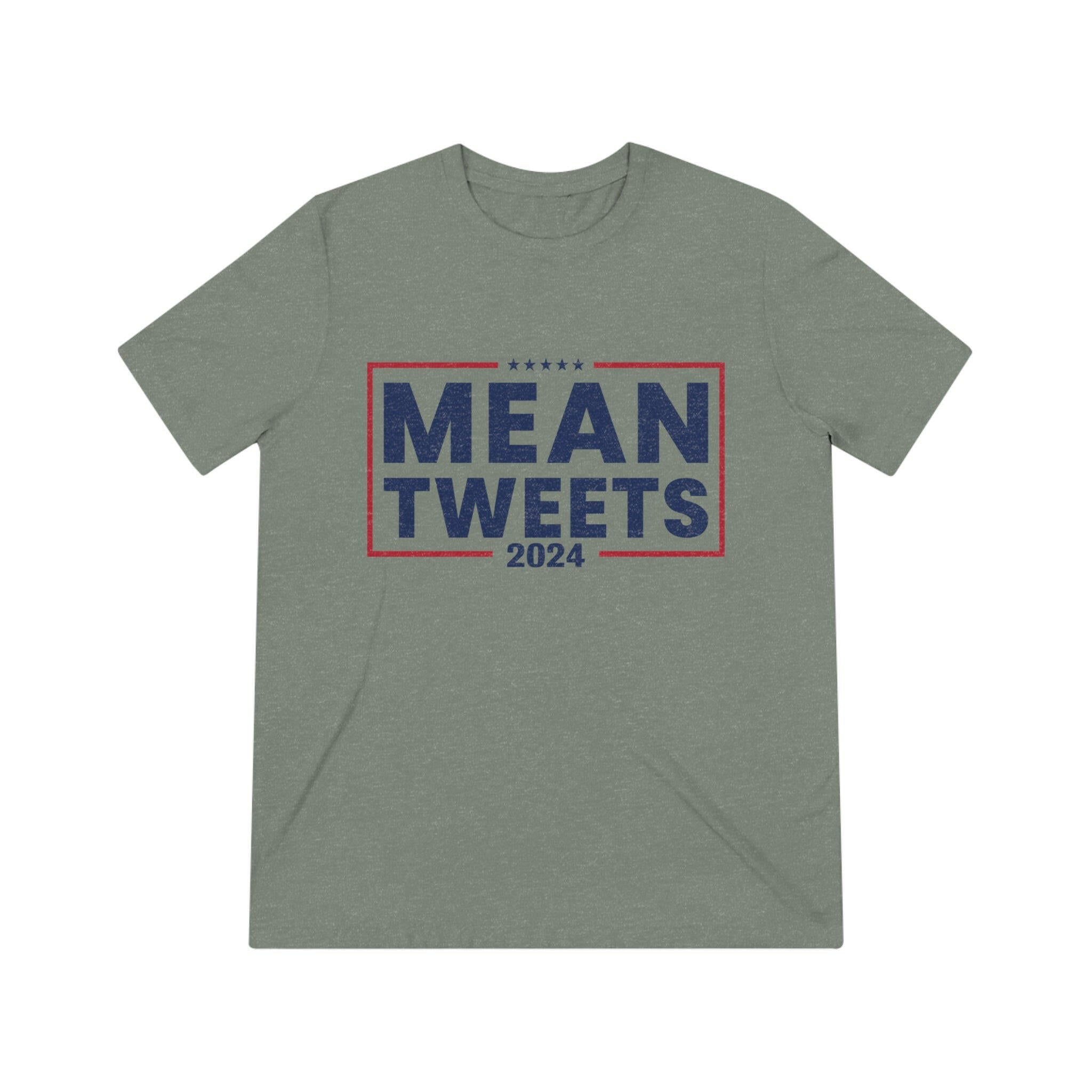 Mean Tweets 2024 Unisex Triblend Tee