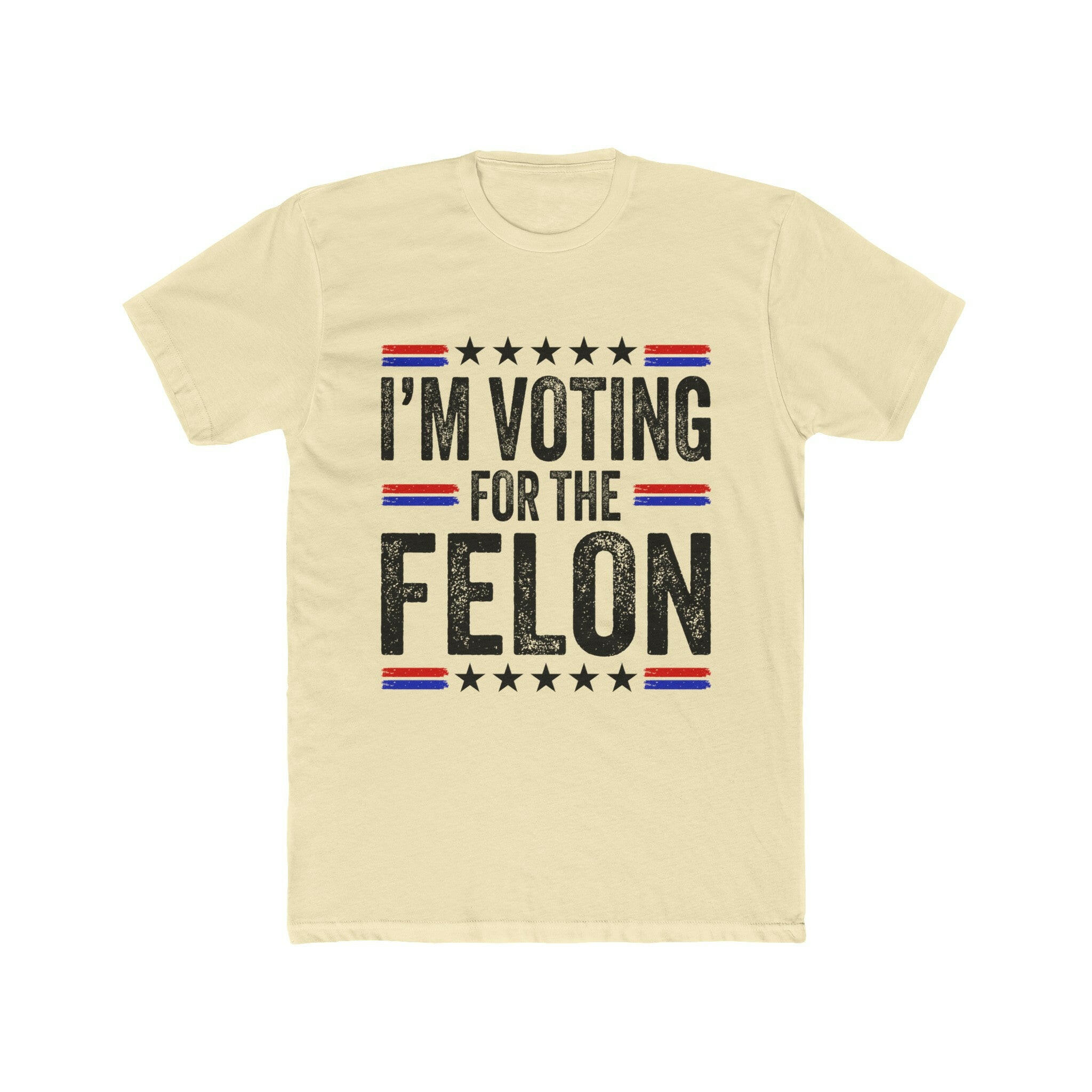 Voting for the Felon Unisex Cotton Crew Tee