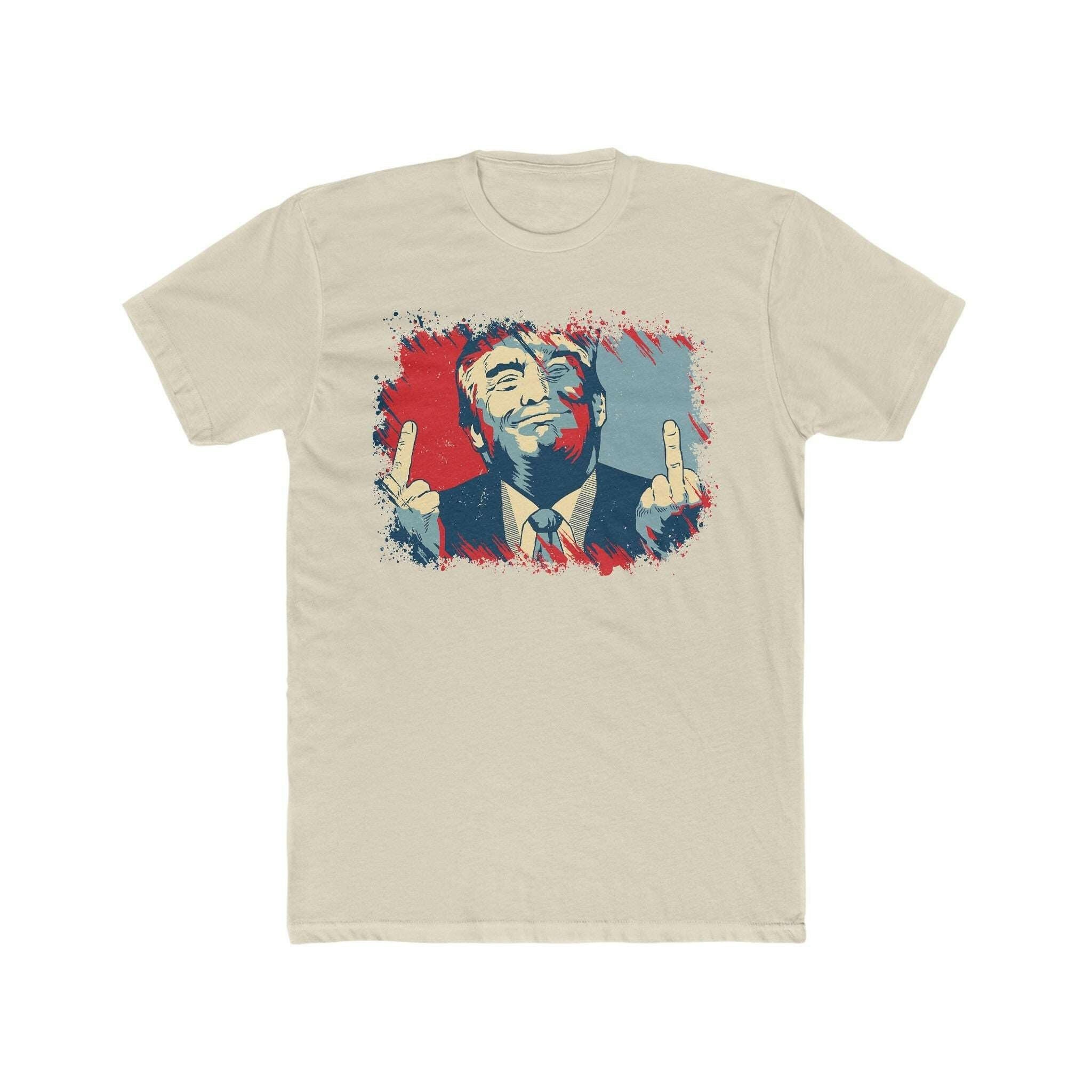 Trump 2024 Unapologetic Men's Cotton Crew Tee