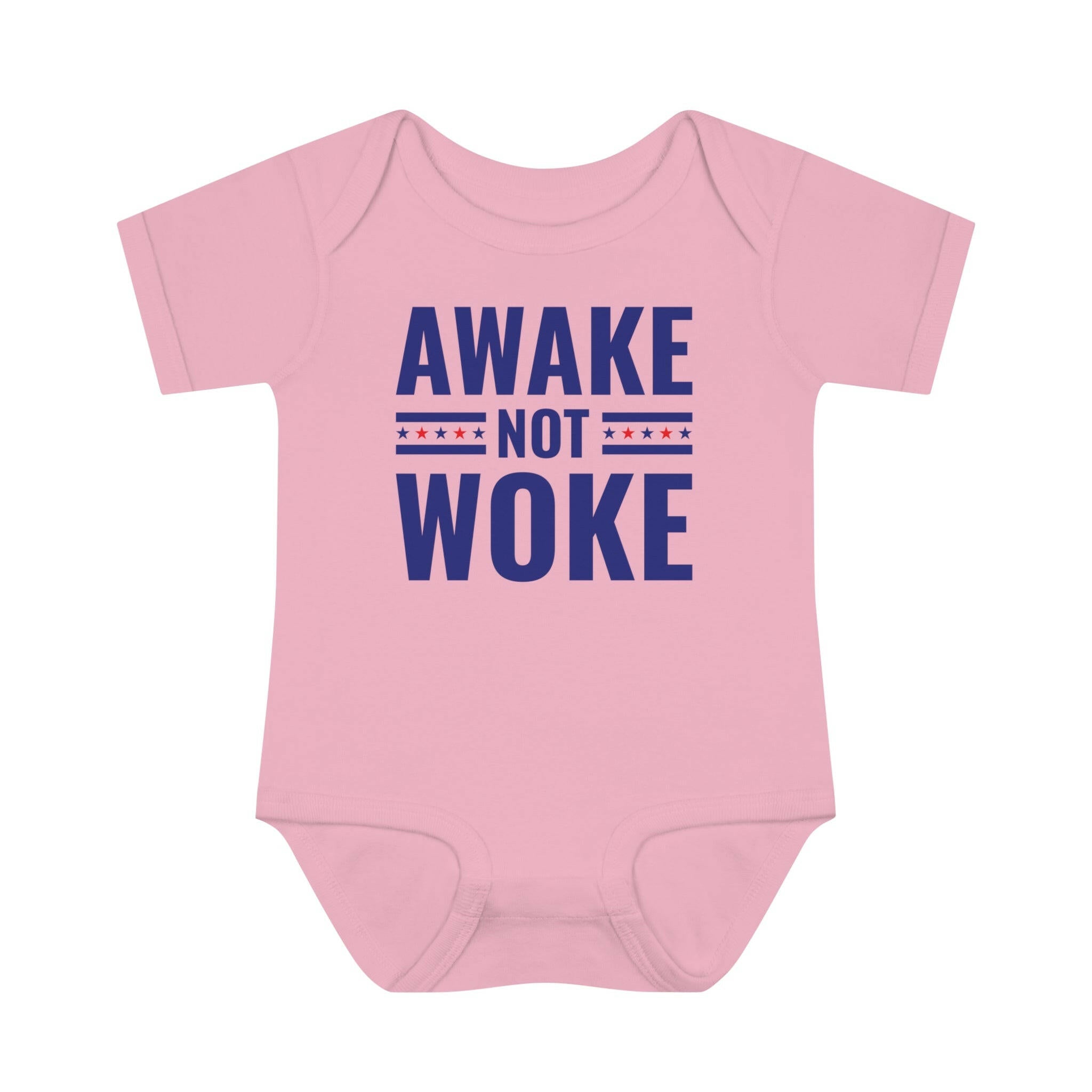 Awake Not Woke Infant Bodysuit