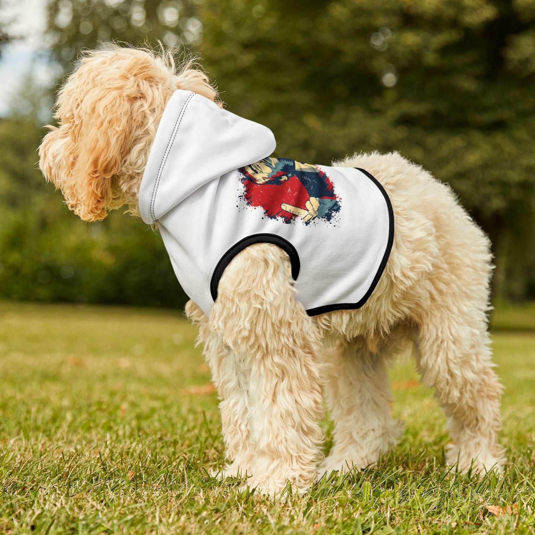 Trump 2024 Bold Defiance Pet Hoodie