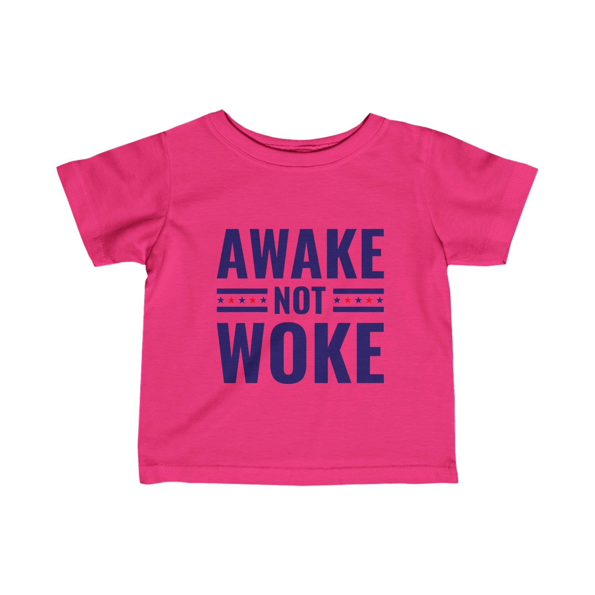 Awake Not Woke Infant Fine Jersey Tee