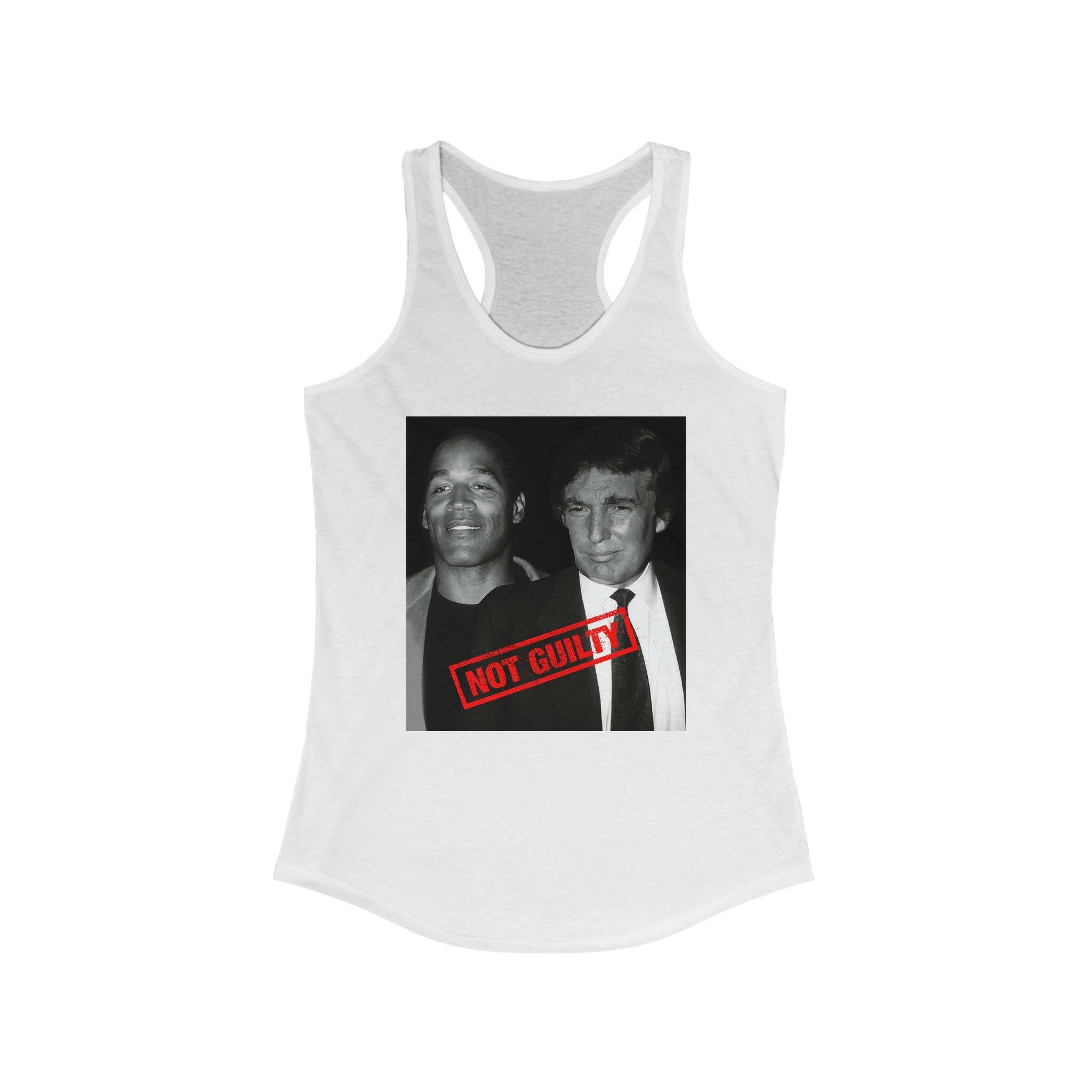 Trump & OJ Women's Ideal Racerback Tank