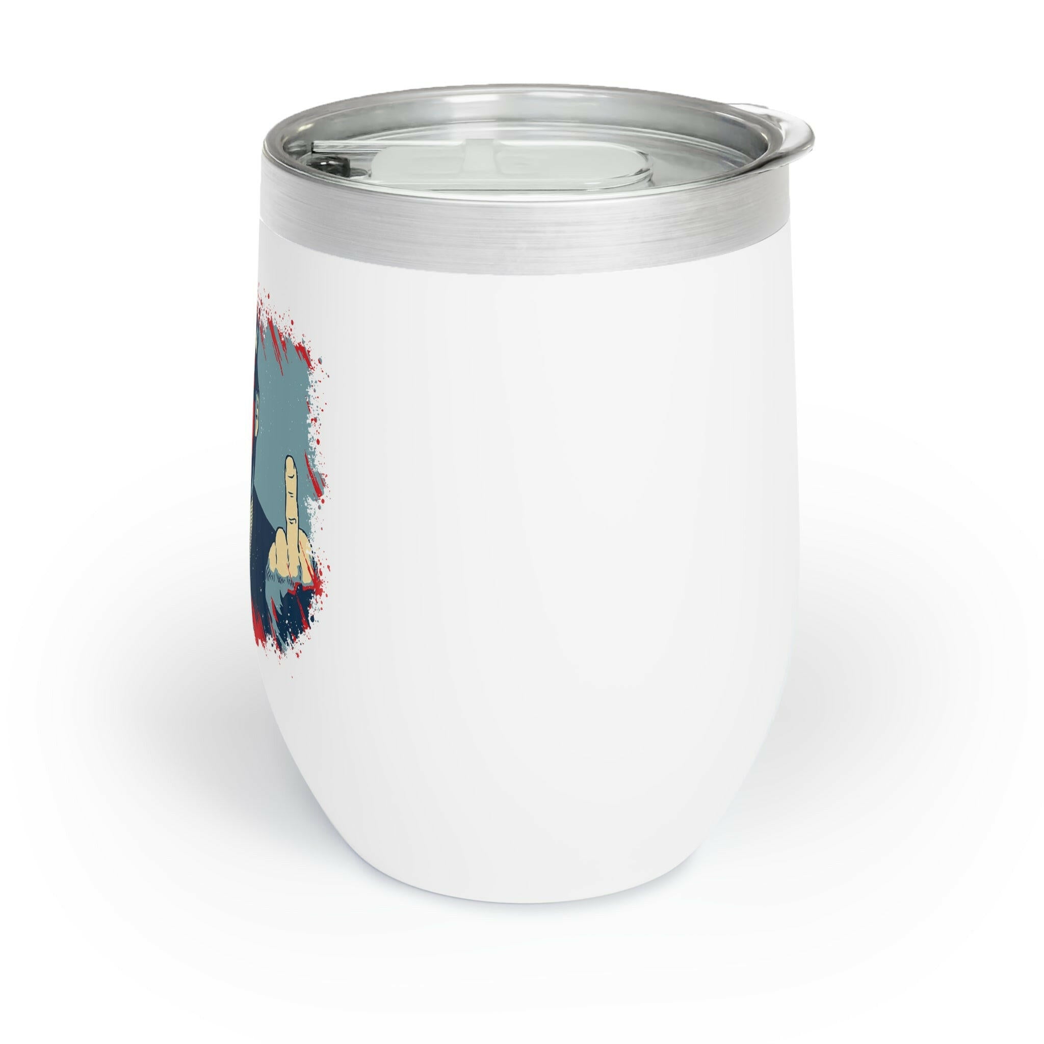 Trump 2024 Bold Defiance Chill Wine Tumbler