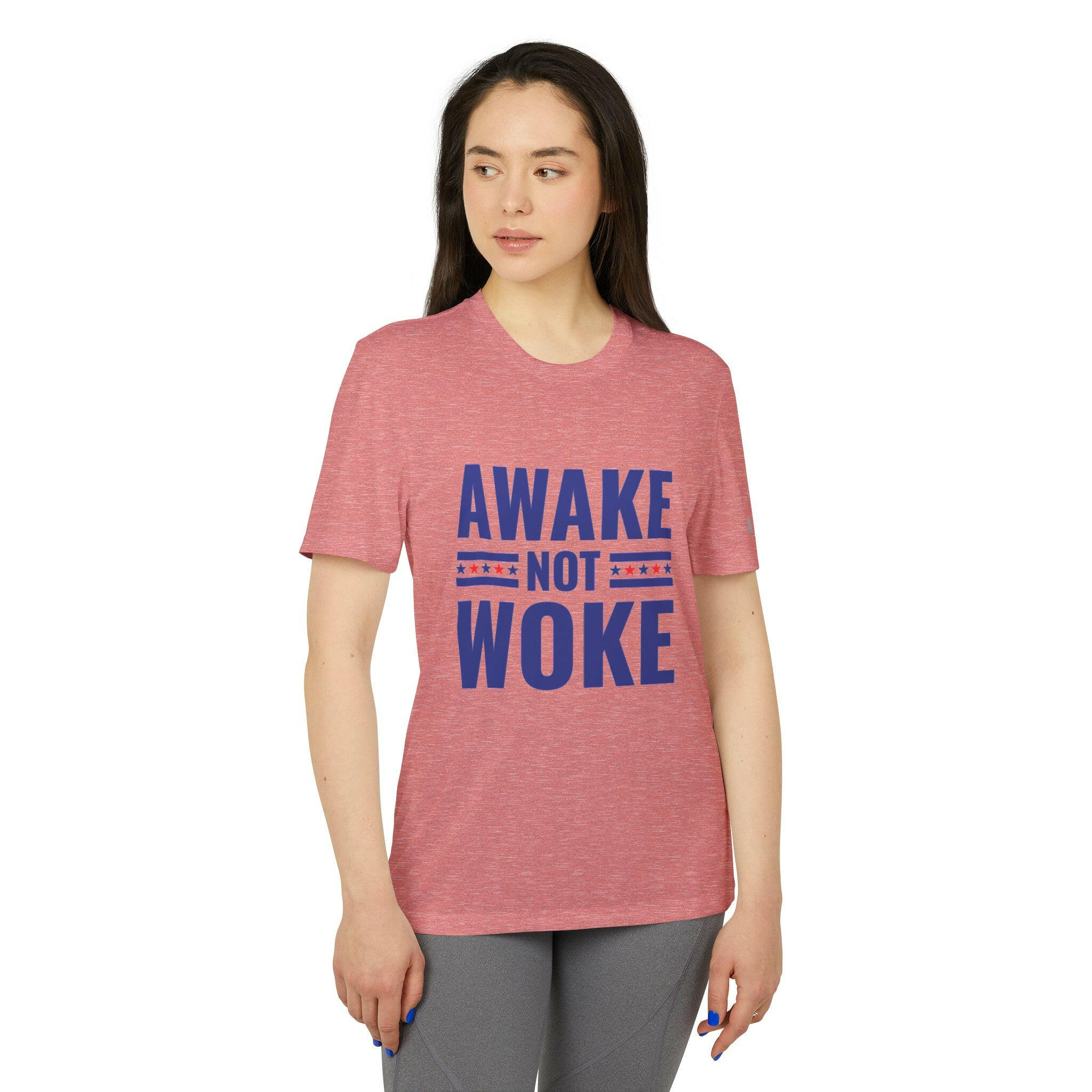 Awake Not Woke adidas® Unisex Sport T-shirt