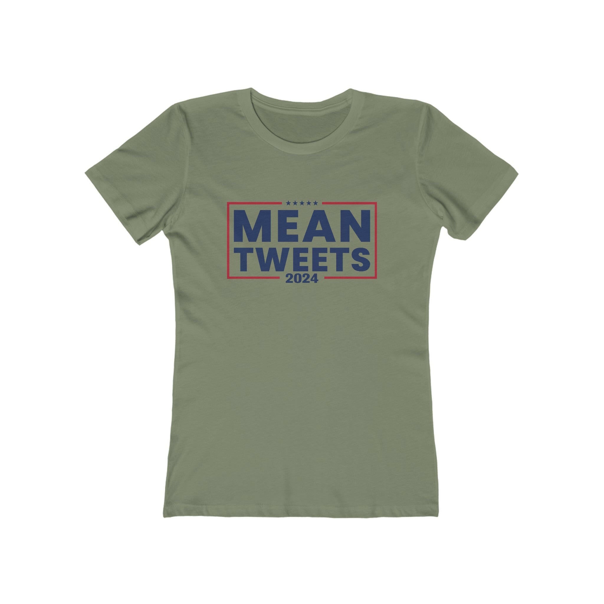 Mean Tweets 2024 Women's Boyfriend Tee