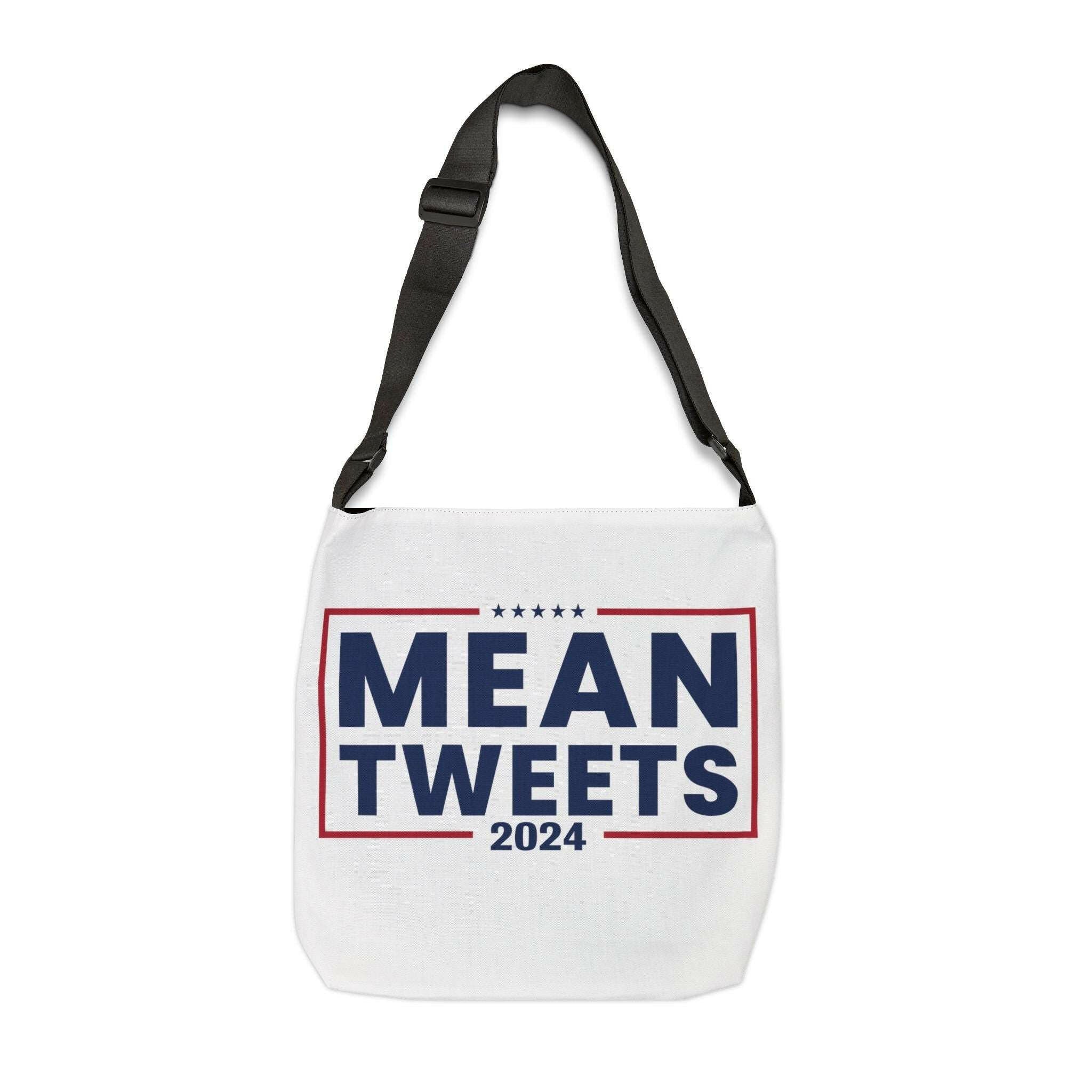 Mean Tweets 2024 Adjustable Tote Bag