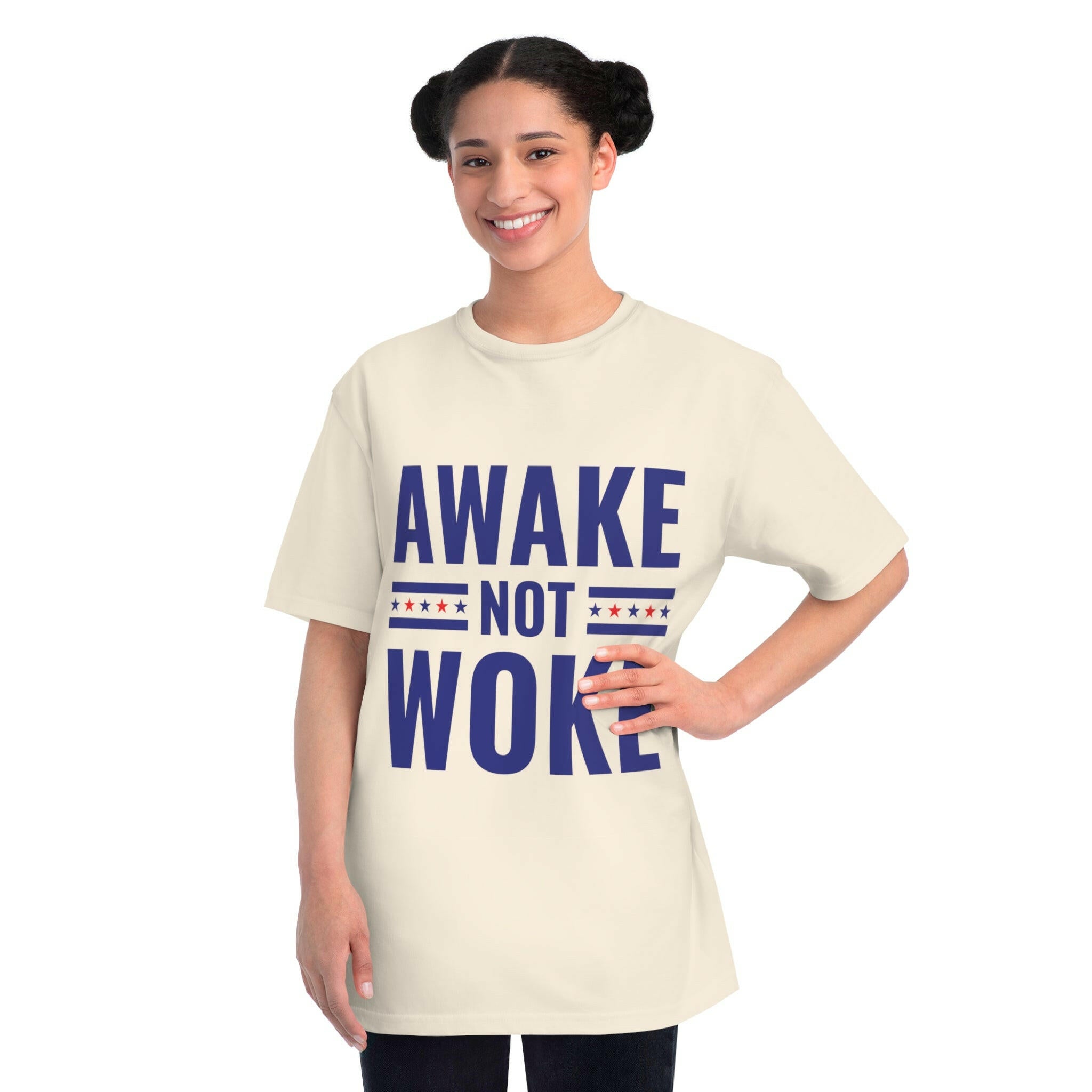 Awake Not Woke Organic Unisex Classic T-Shirt