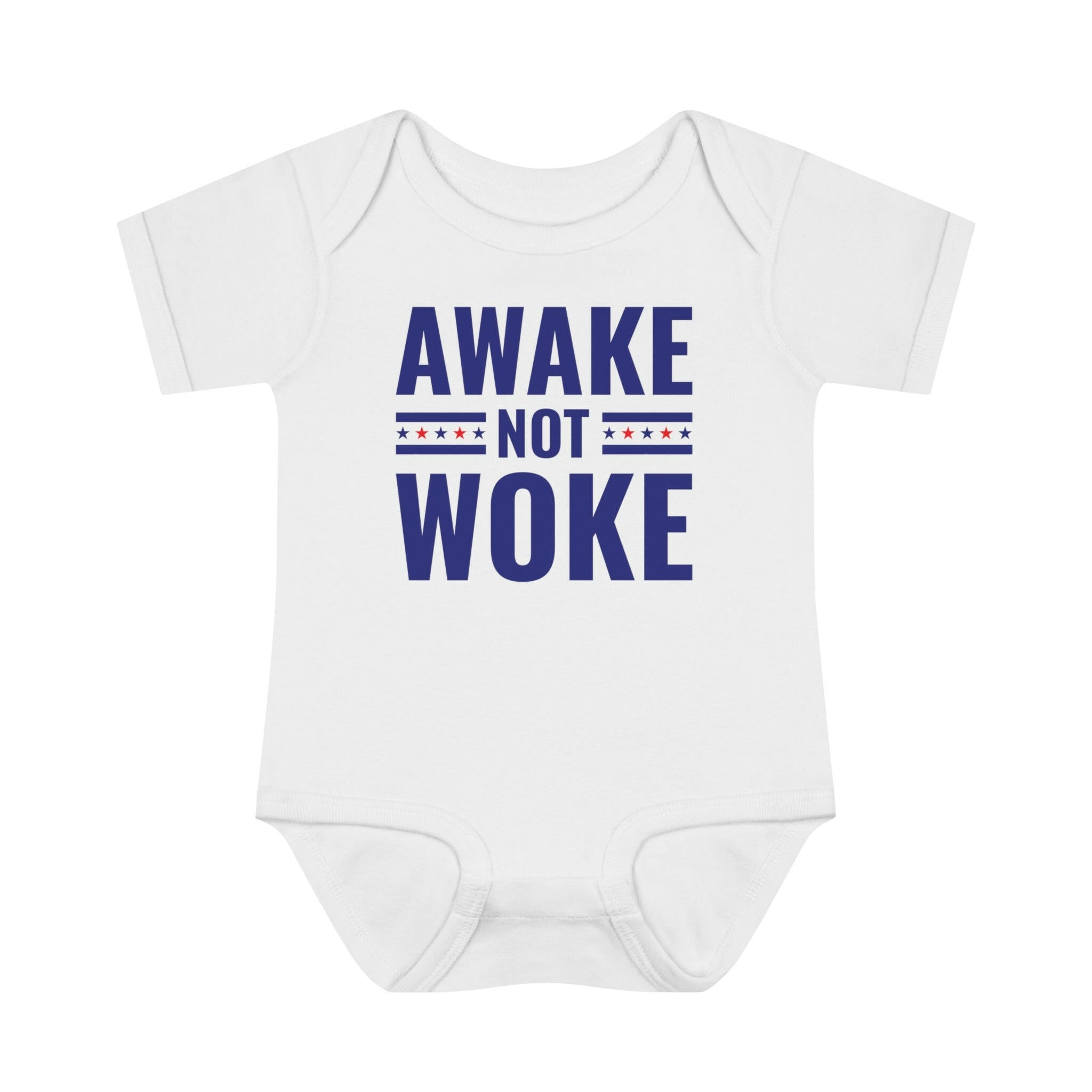 Awake Not Woke Infant Bodysuit