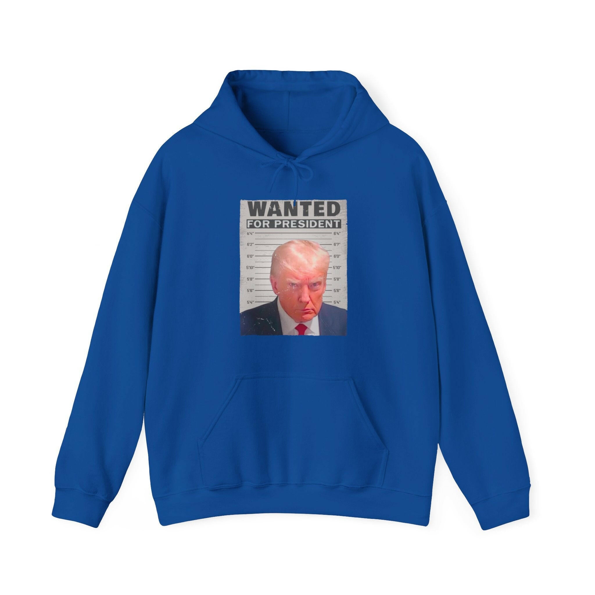 Wanted for President: Trump Unisex Hooded Sweatshirt