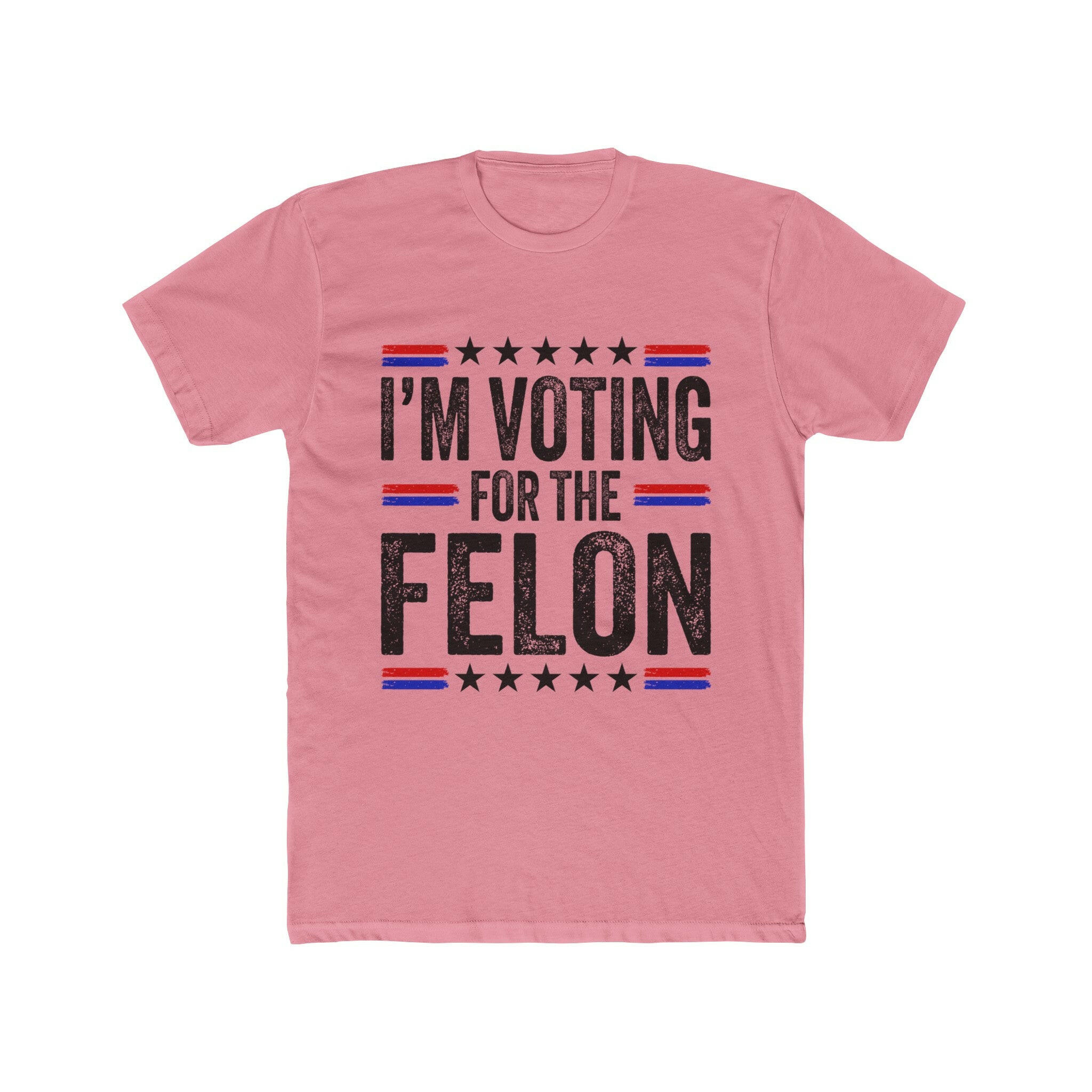 Voting for the Felon Unisex Cotton Crew Tee