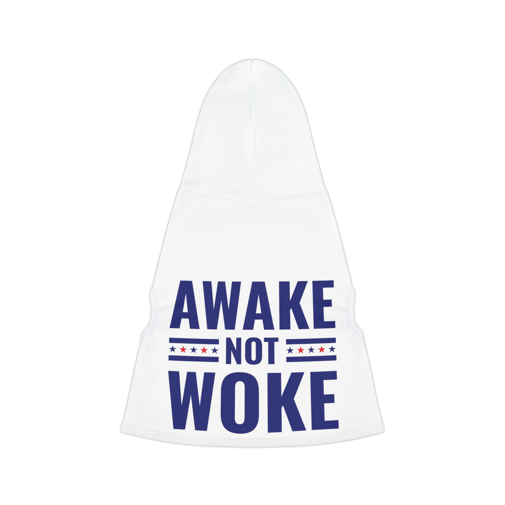 Awake Not Woke Patriotic Pet Hoodie