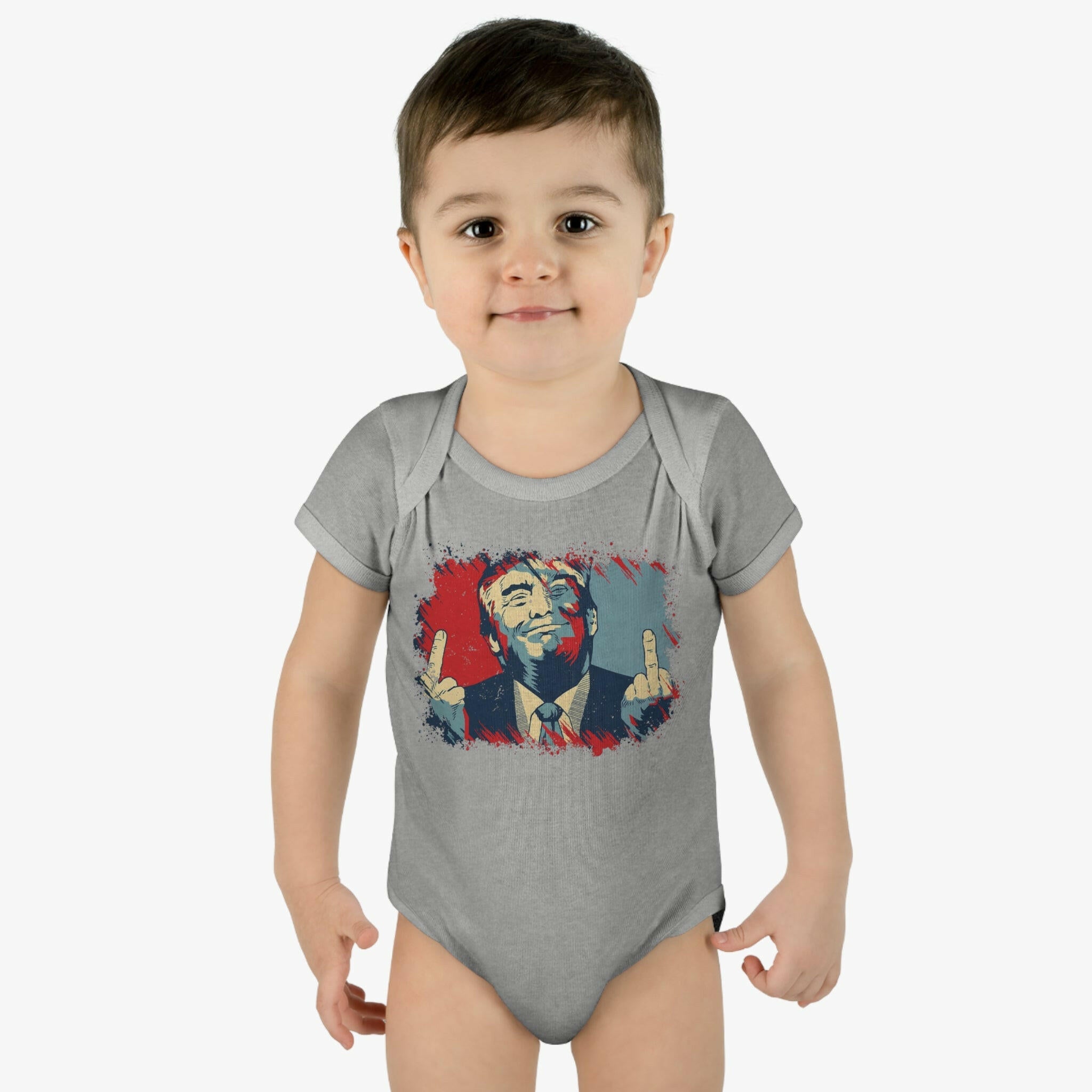 Trump 2024 Bold Defiance Infant Bodysuit