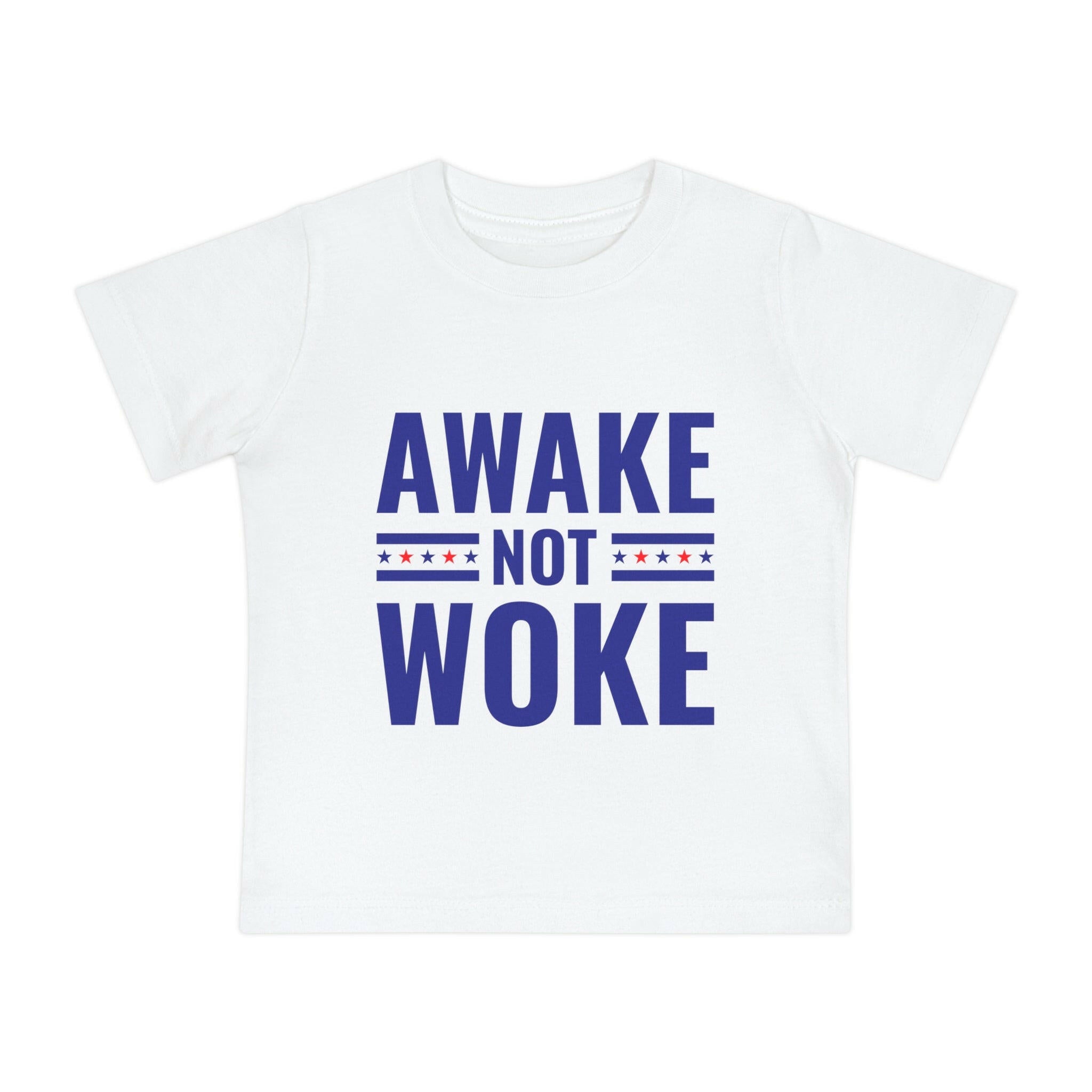 Awake Not Woke Baby Short Sleeve T-Shirt