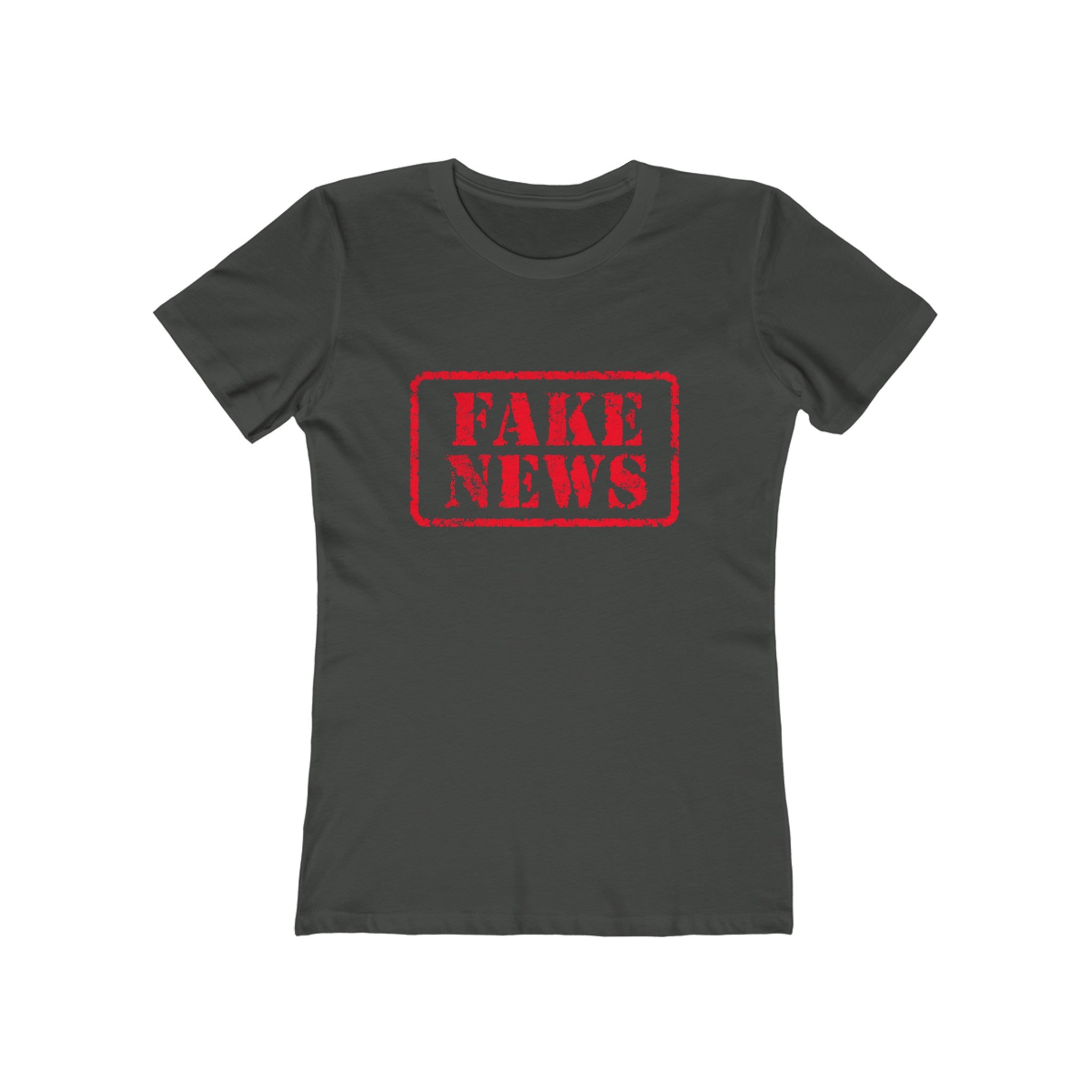 Fake News Boyfriend Tee for Women