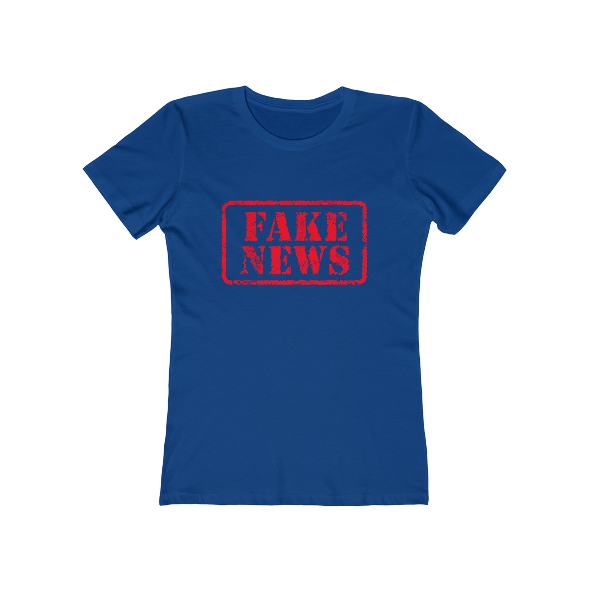 Fake News Boyfriend Tee for Women