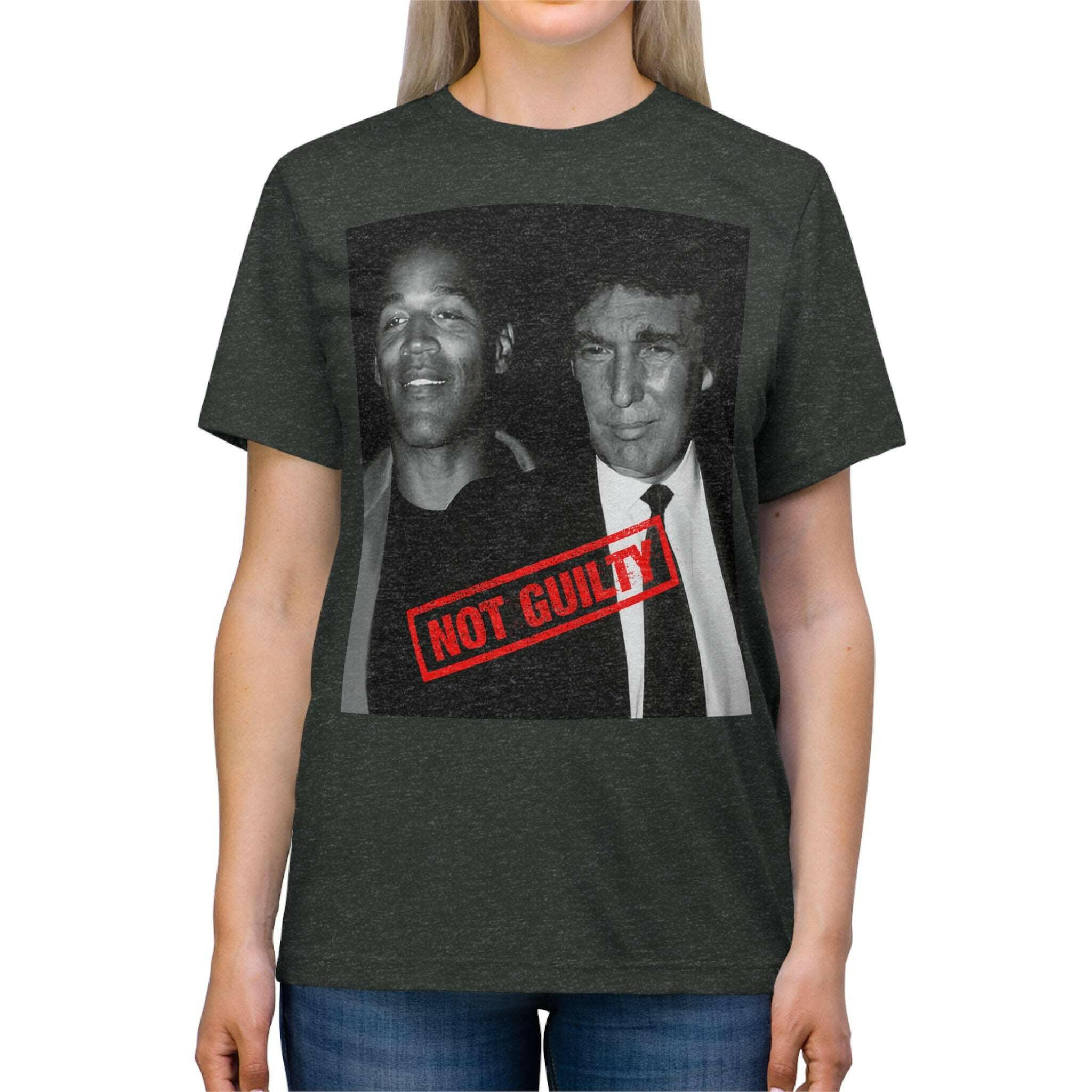 Trump & O.J. – The Fight for Justice Unisex Triblend Tee