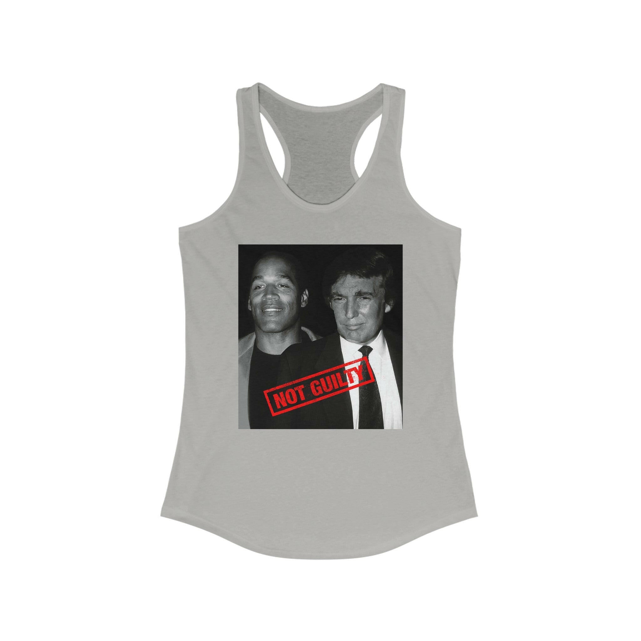 Trump & OJ Women's Ideal Racerback Tank