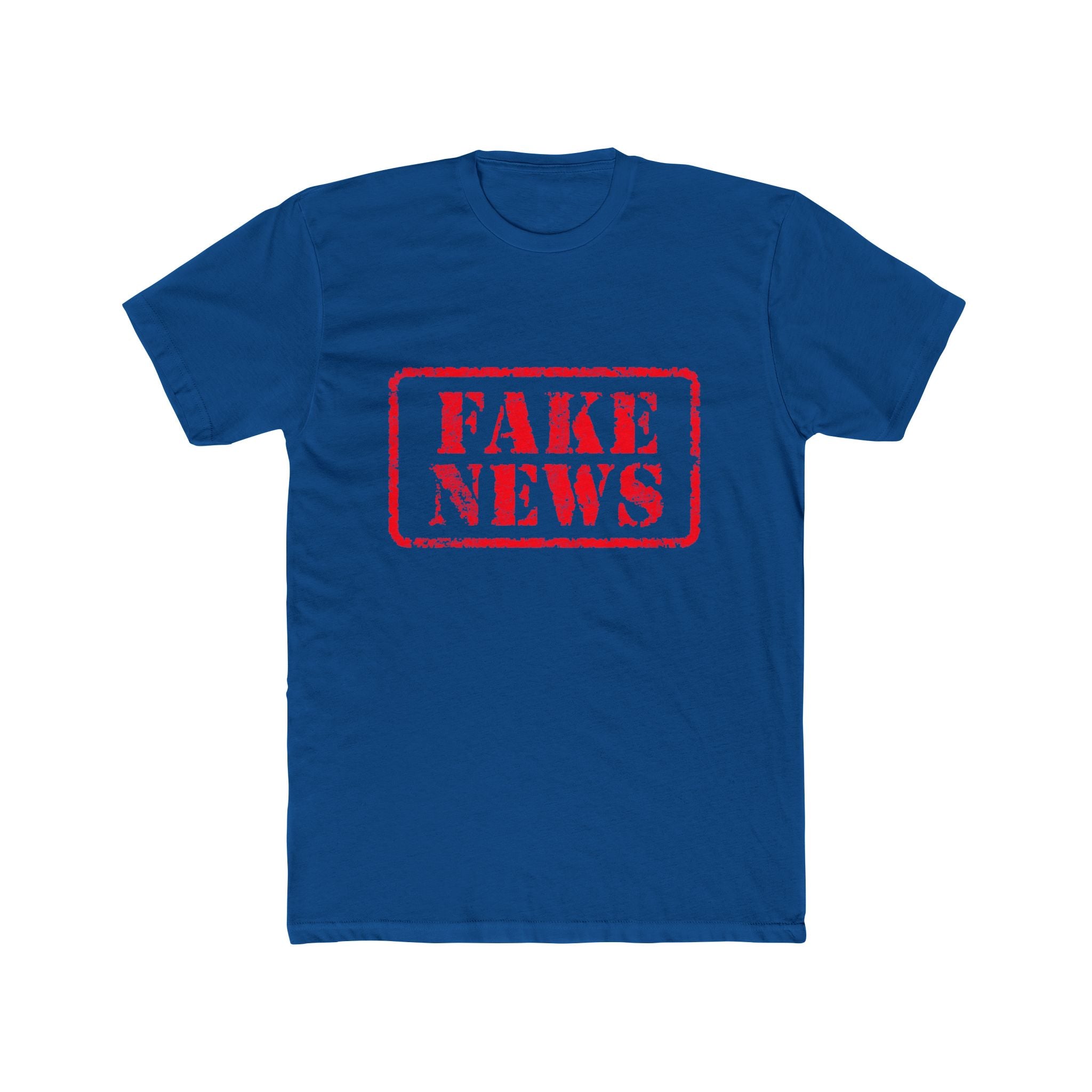 Fake News Cotton Crew Tee