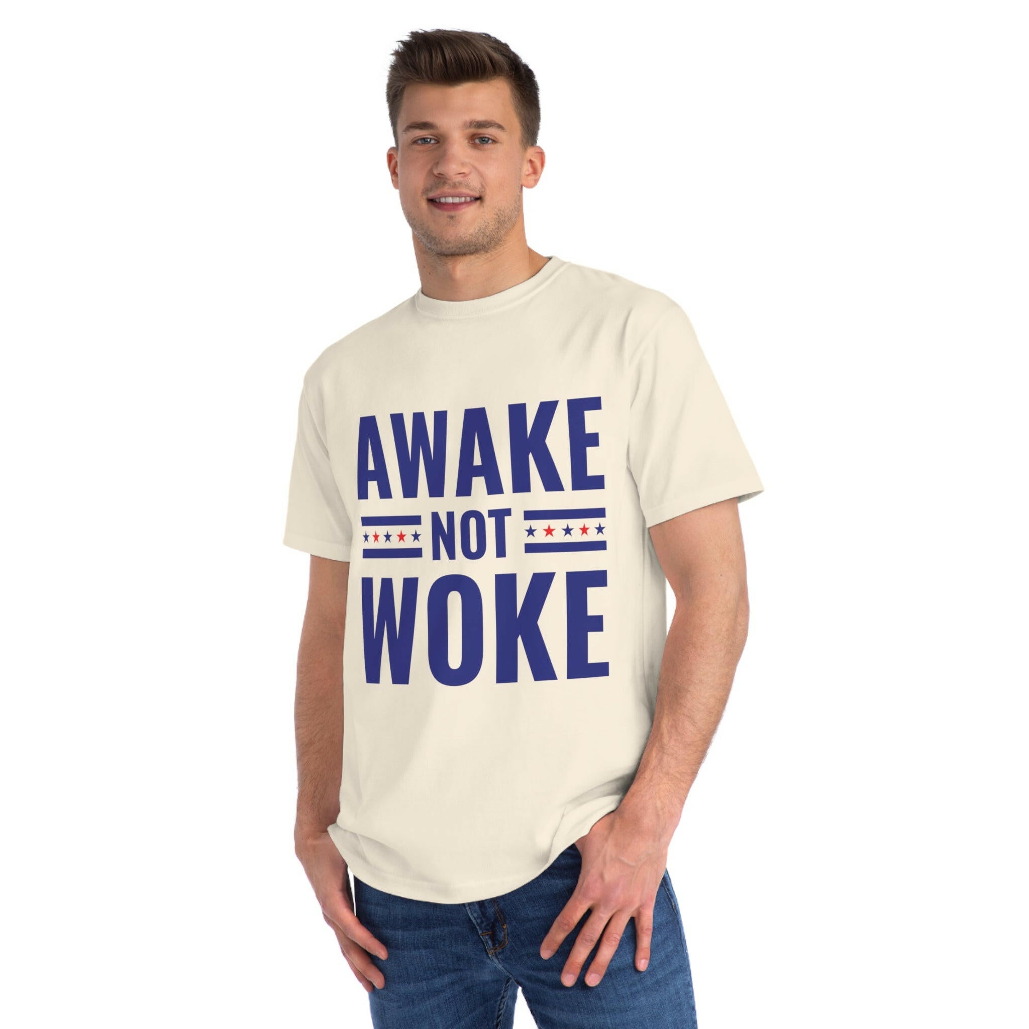 Awake Not Woke Organic Unisex Classic T-Shirt