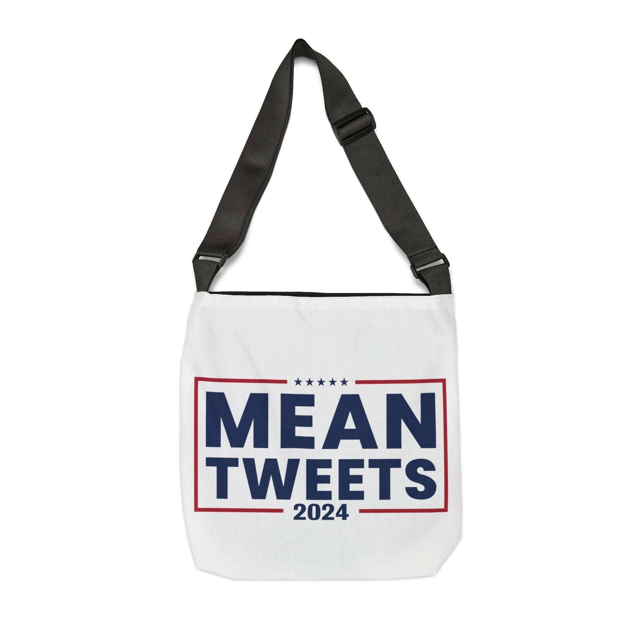 Mean Tweets 2024 Adjustable Tote Bag