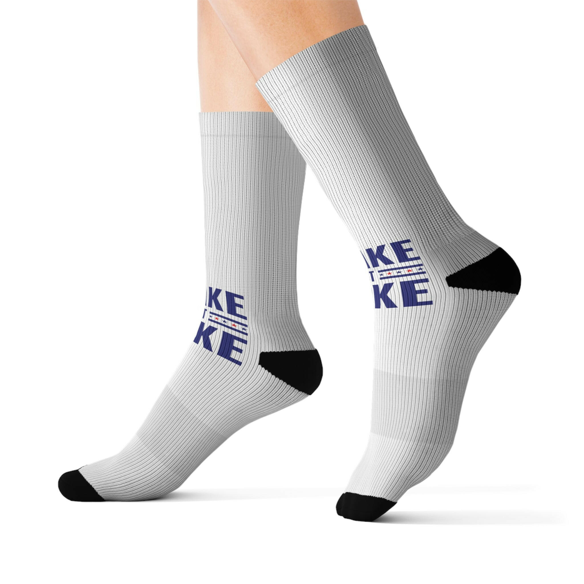 Awake Not Woke Sublimation Socks