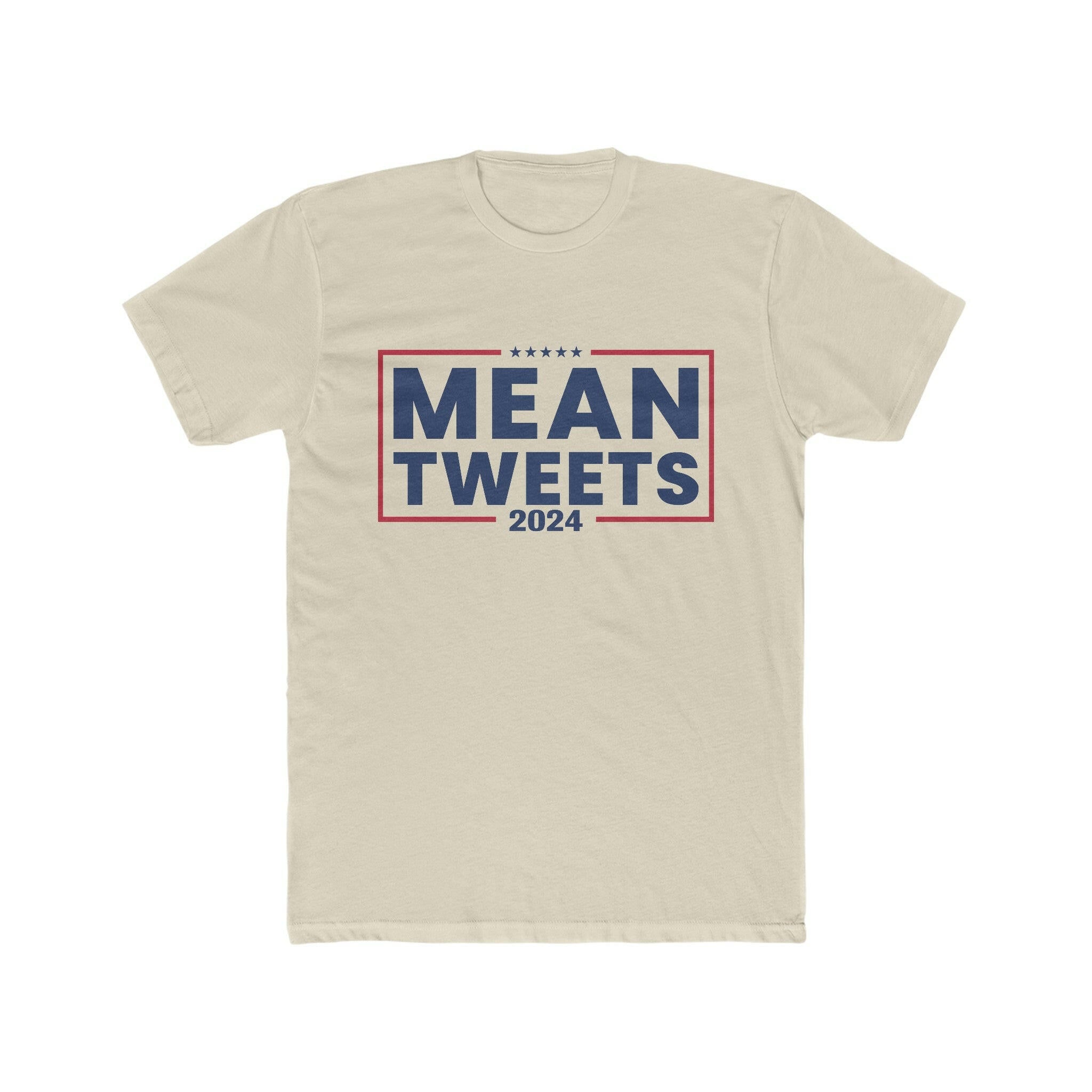 Mean Tweets 2024 Men's Cotton Crew Tee