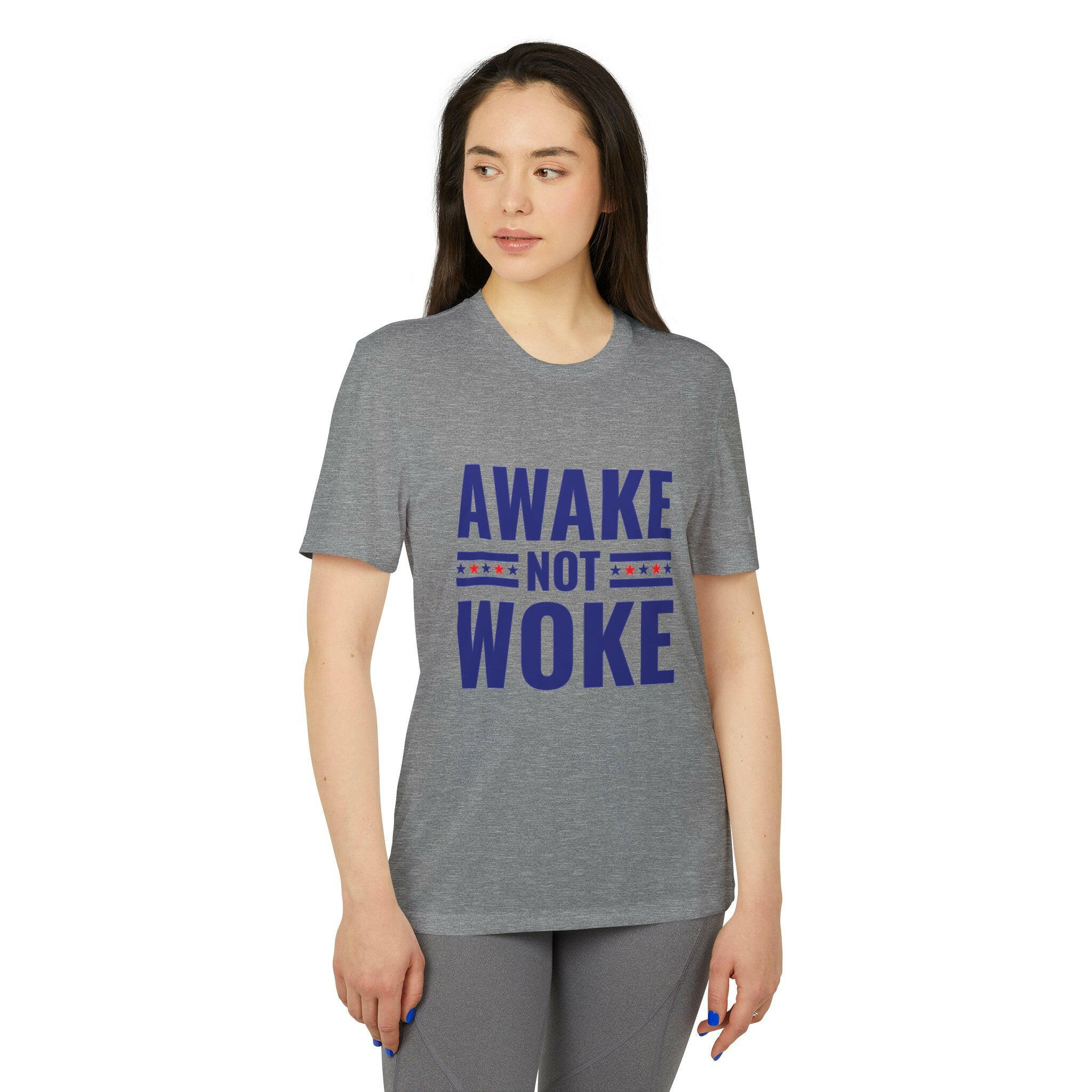 Awake Not Woke adidas® Unisex Sport T-shirt