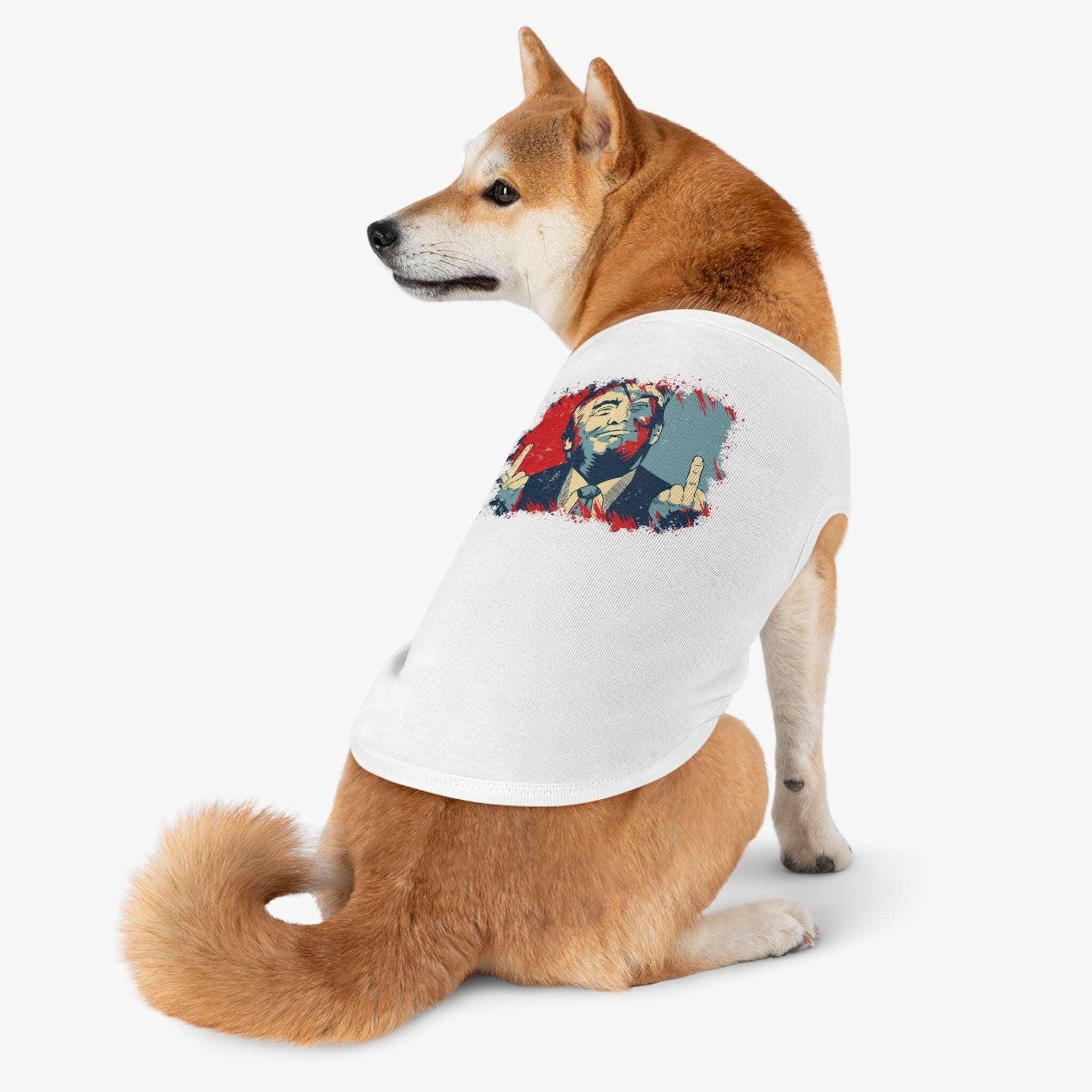 Trump 2024 Bold Defiance Pet Tank Top