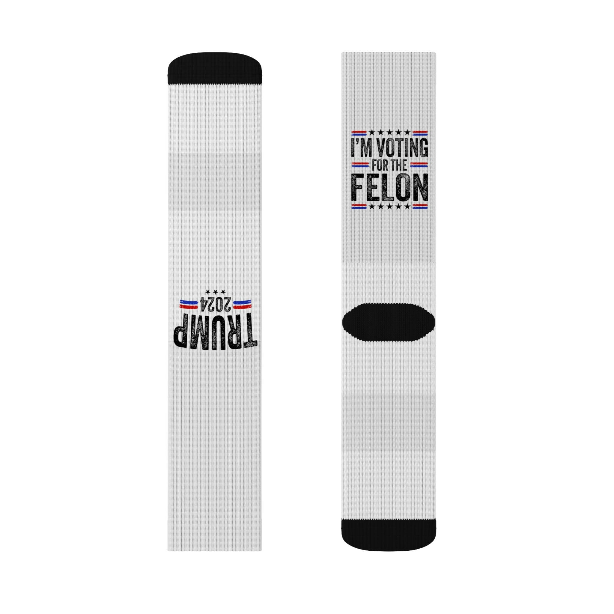 Voting for the Felon Sublimation Socks