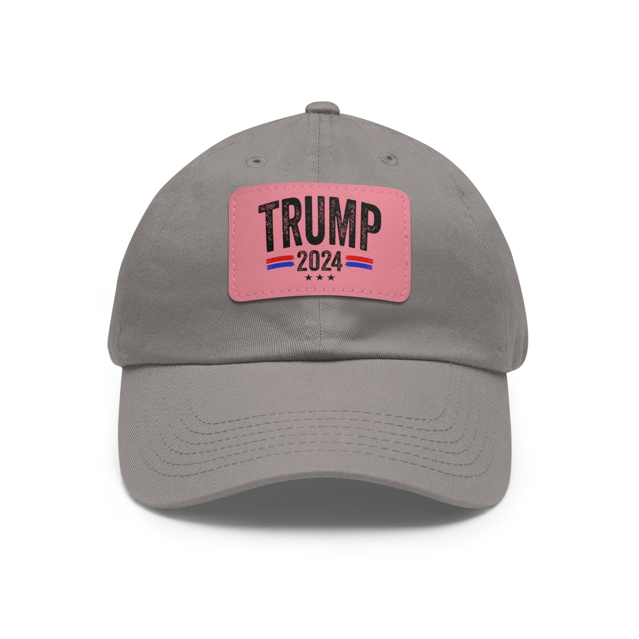 Voting for the Felon Dad Hat with Leather Patch (Rectangle)