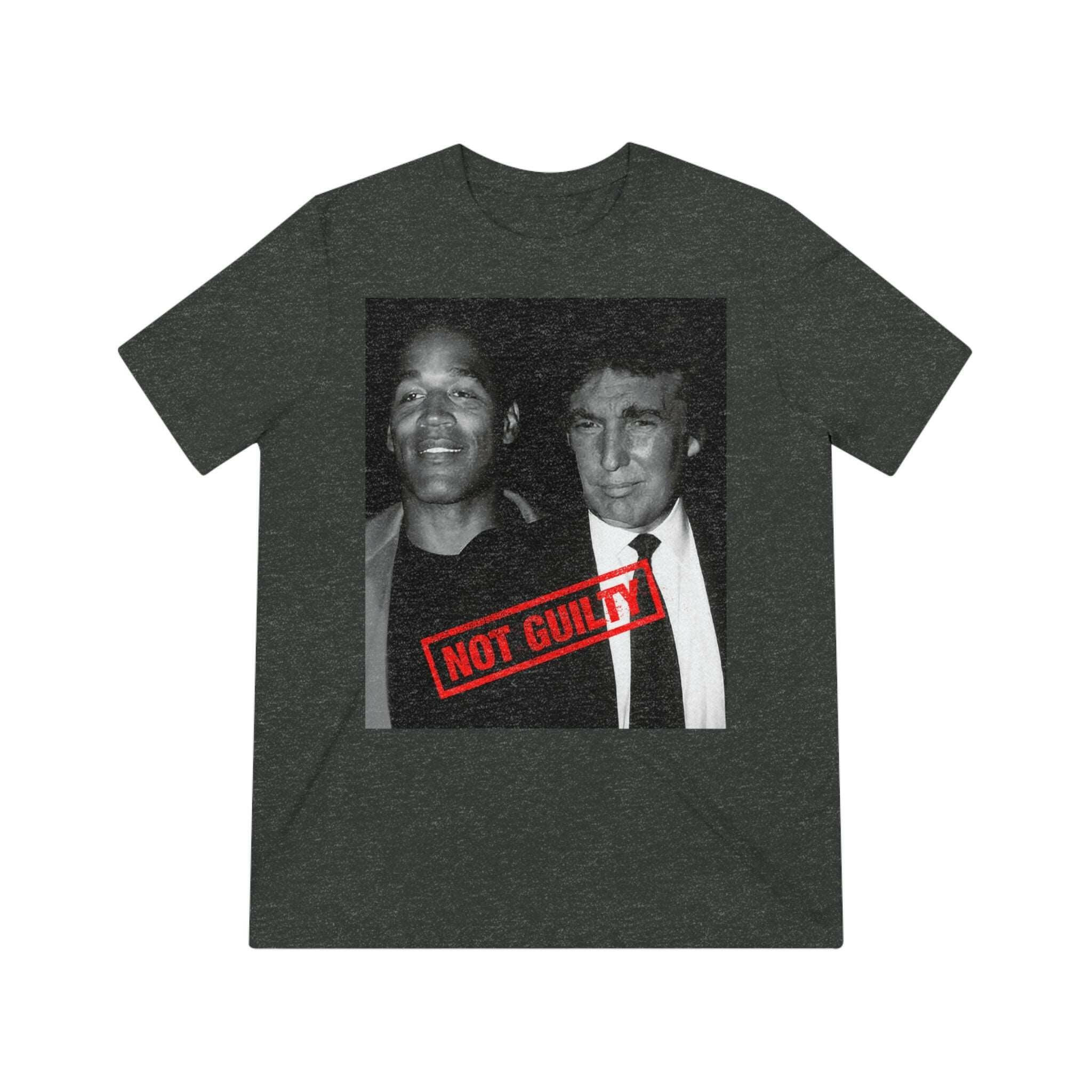 Trump & O.J. – The Fight for Justice Unisex Triblend Tee