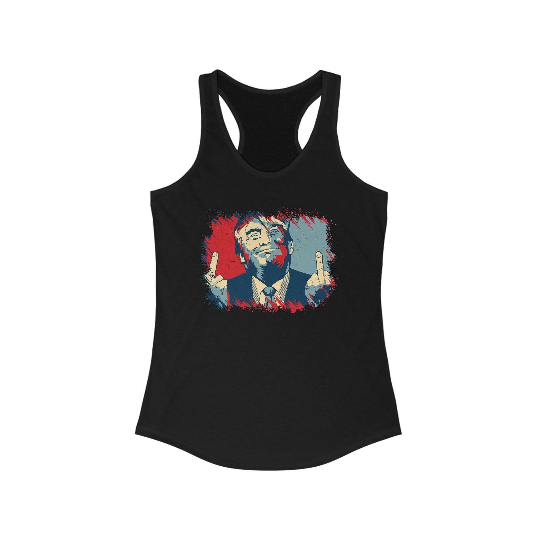 Trump 2024 Bold Defiance Women's Racerback Tank