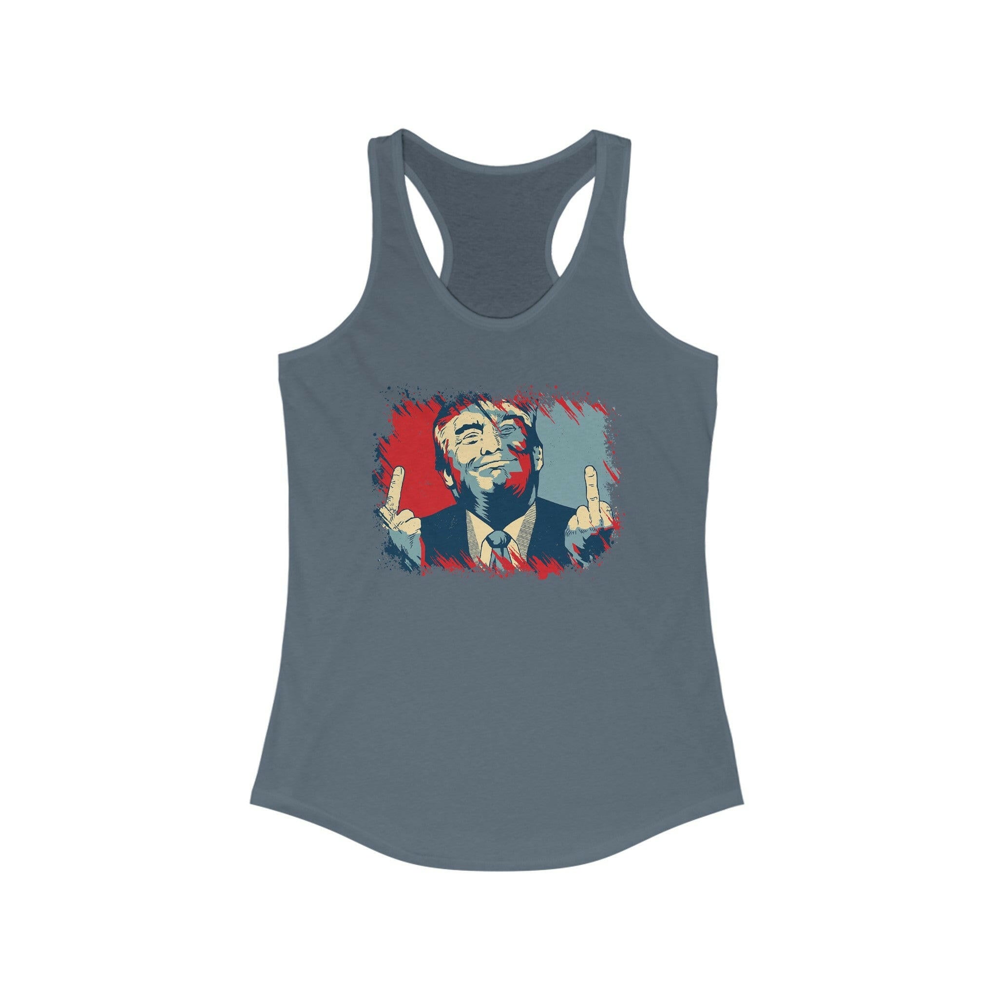 Trump 2024 Bold Defiance Women's Racerback Tank