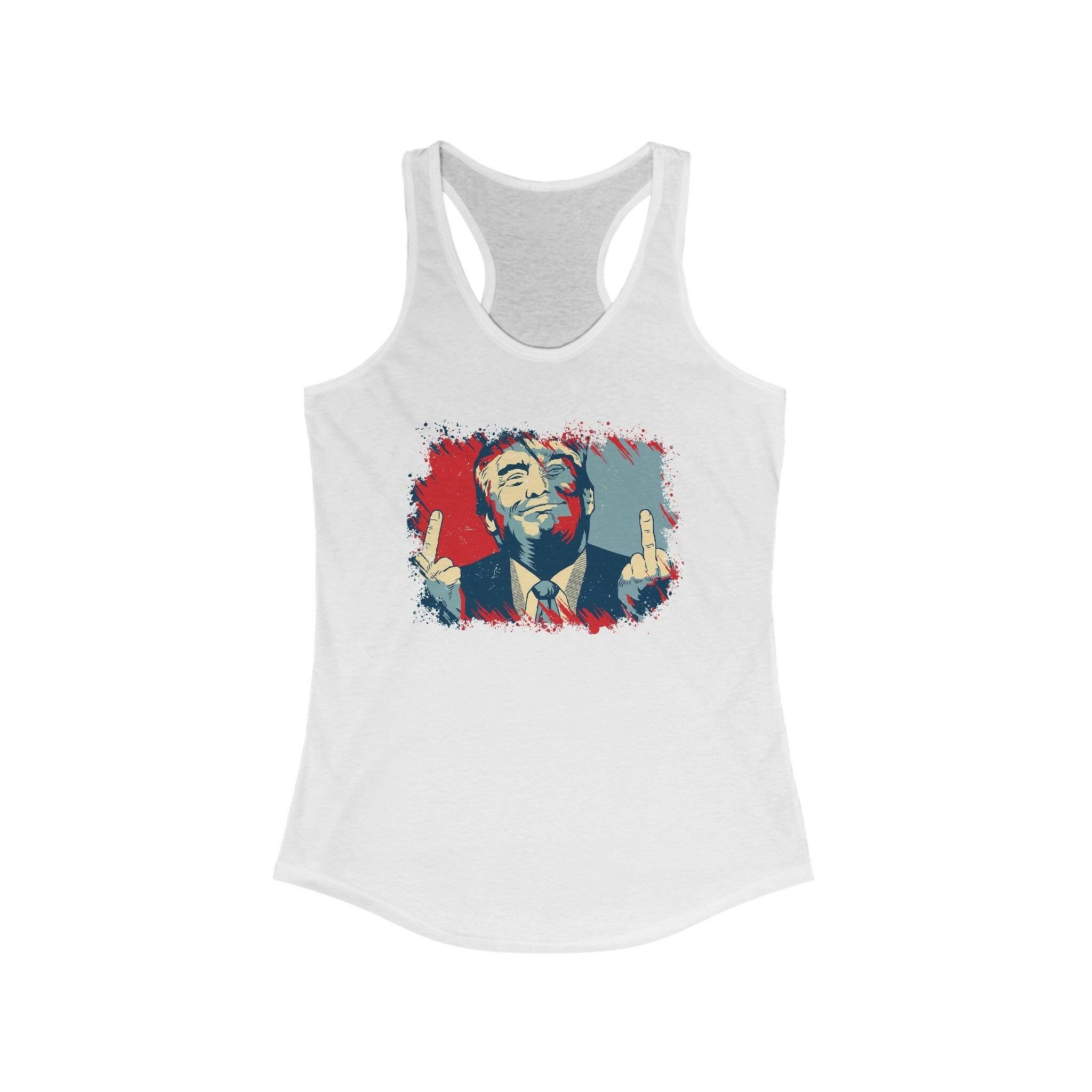 Trump 2024 Bold Defiance Women's Racerback Tank