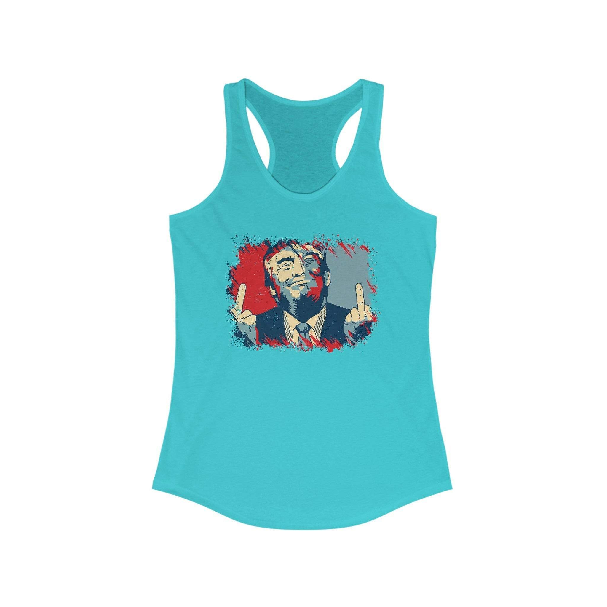 Trump 2024 Bold Defiance Women's Racerback Tank