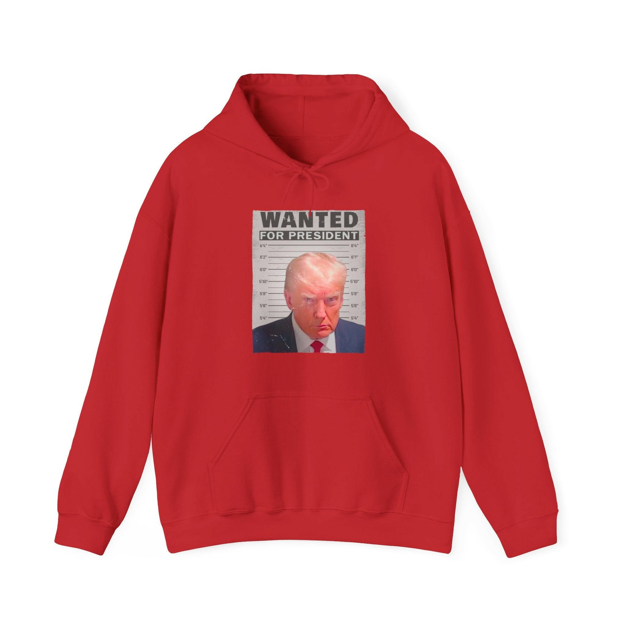 Wanted for President: Trump Unisex Hooded Sweatshirt