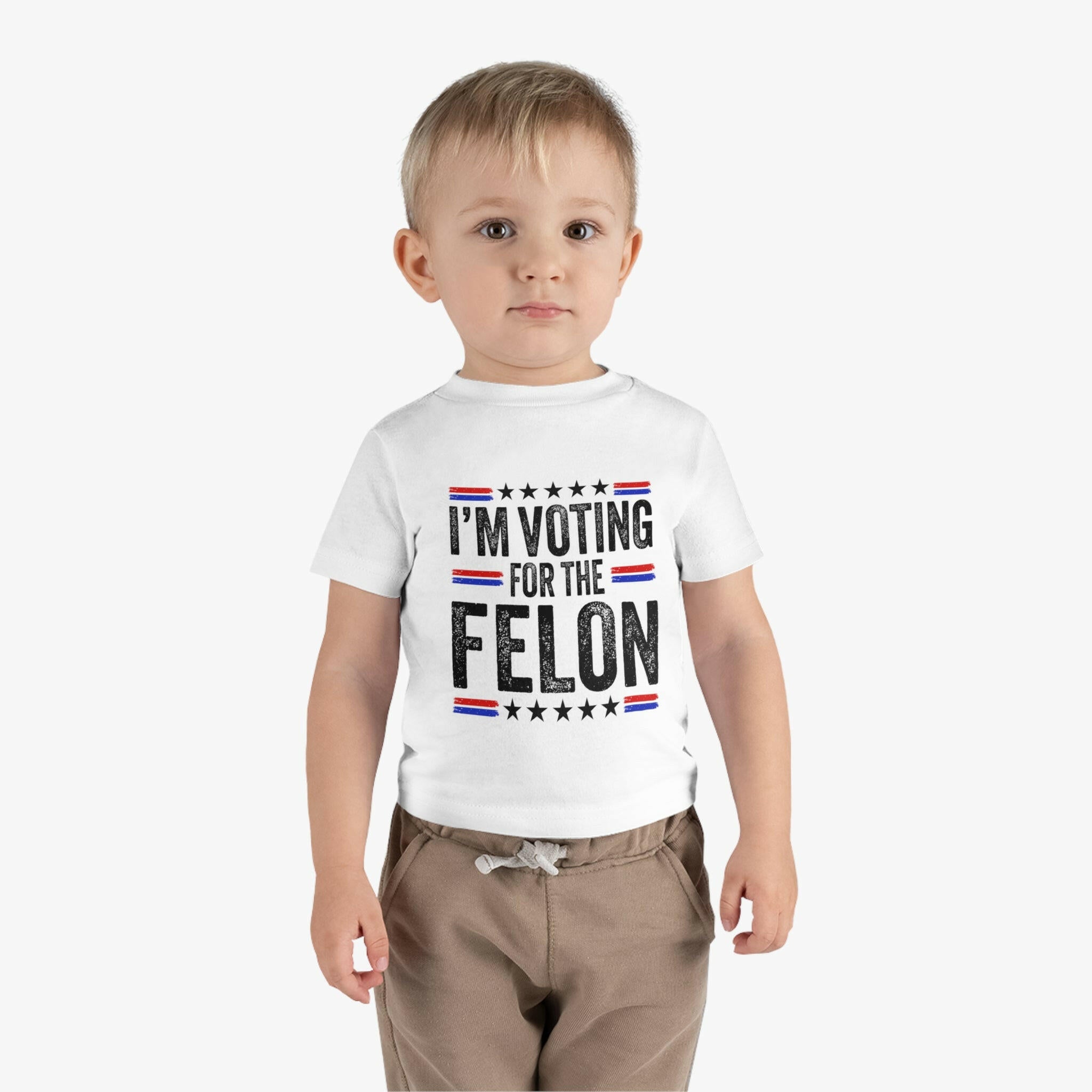 Voting for the Felon Infant Cotton Jersey Tee