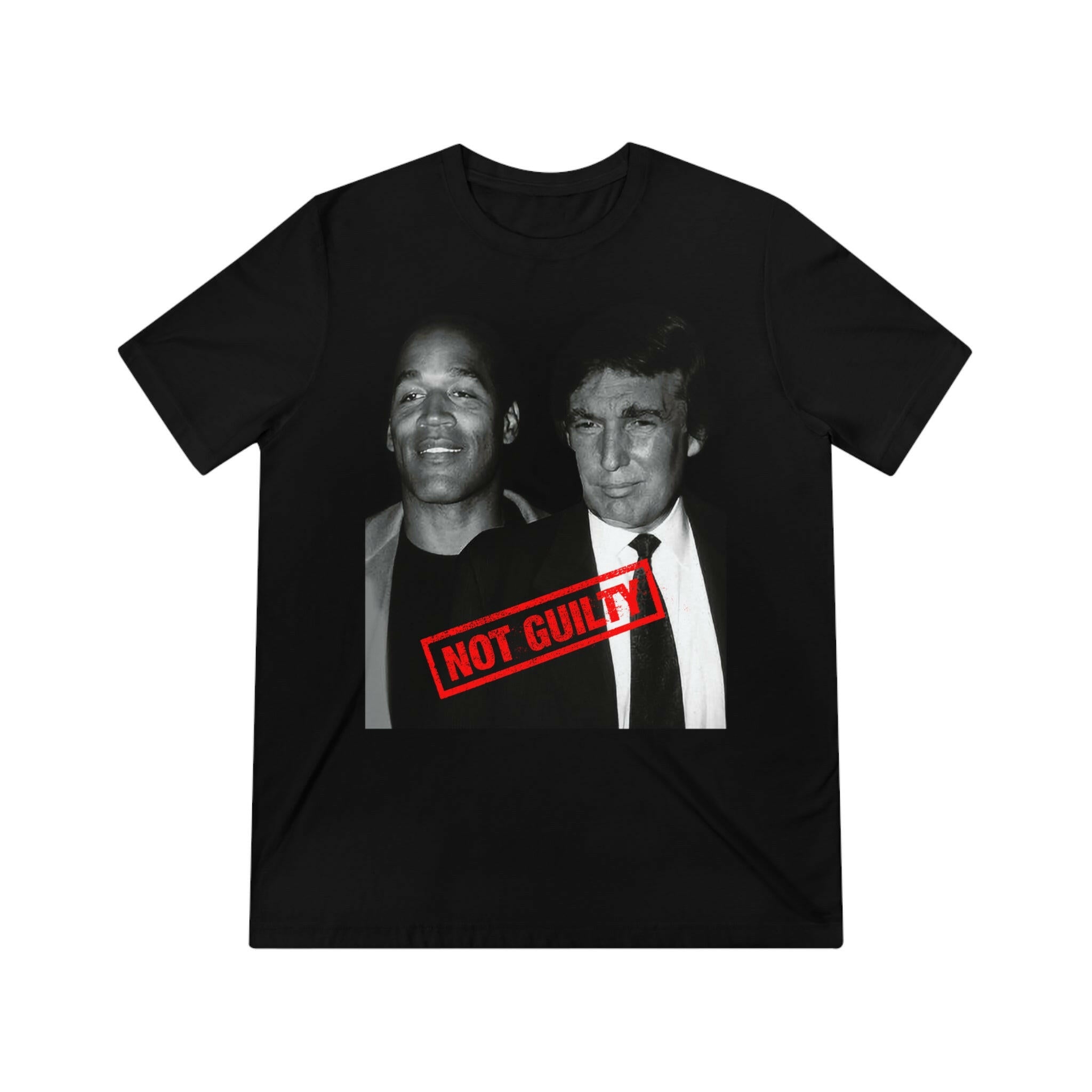 Trump & O.J. – The Fight for Justice Unisex Triblend Tee