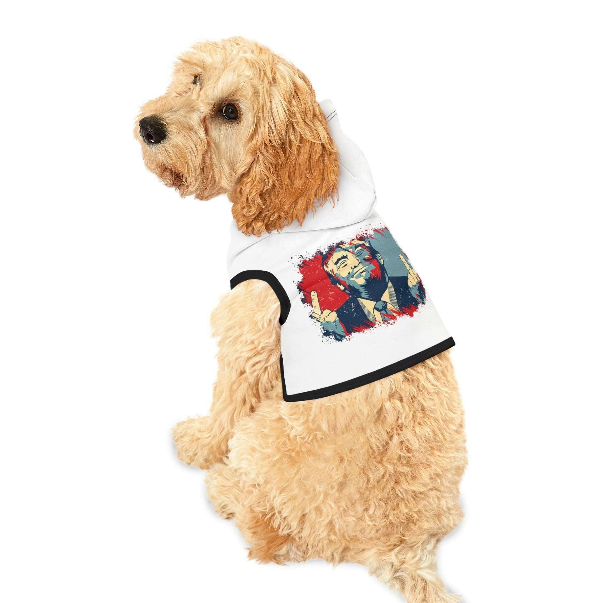 Trump 2024 Bold Defiance Pet Hoodie