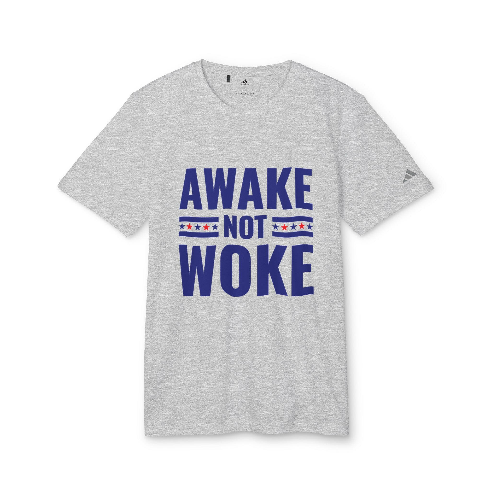 Awake Not Woke adidas® Unisex Sport T-shirt