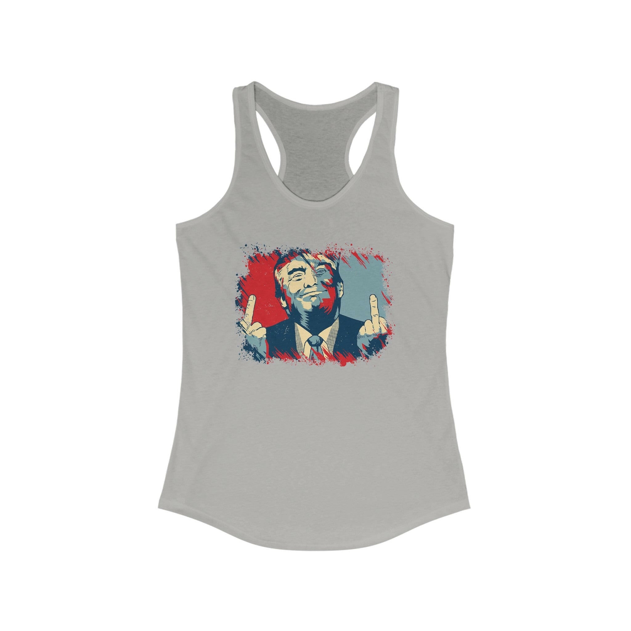 Trump 2024 Bold Defiance Women's Racerback Tank