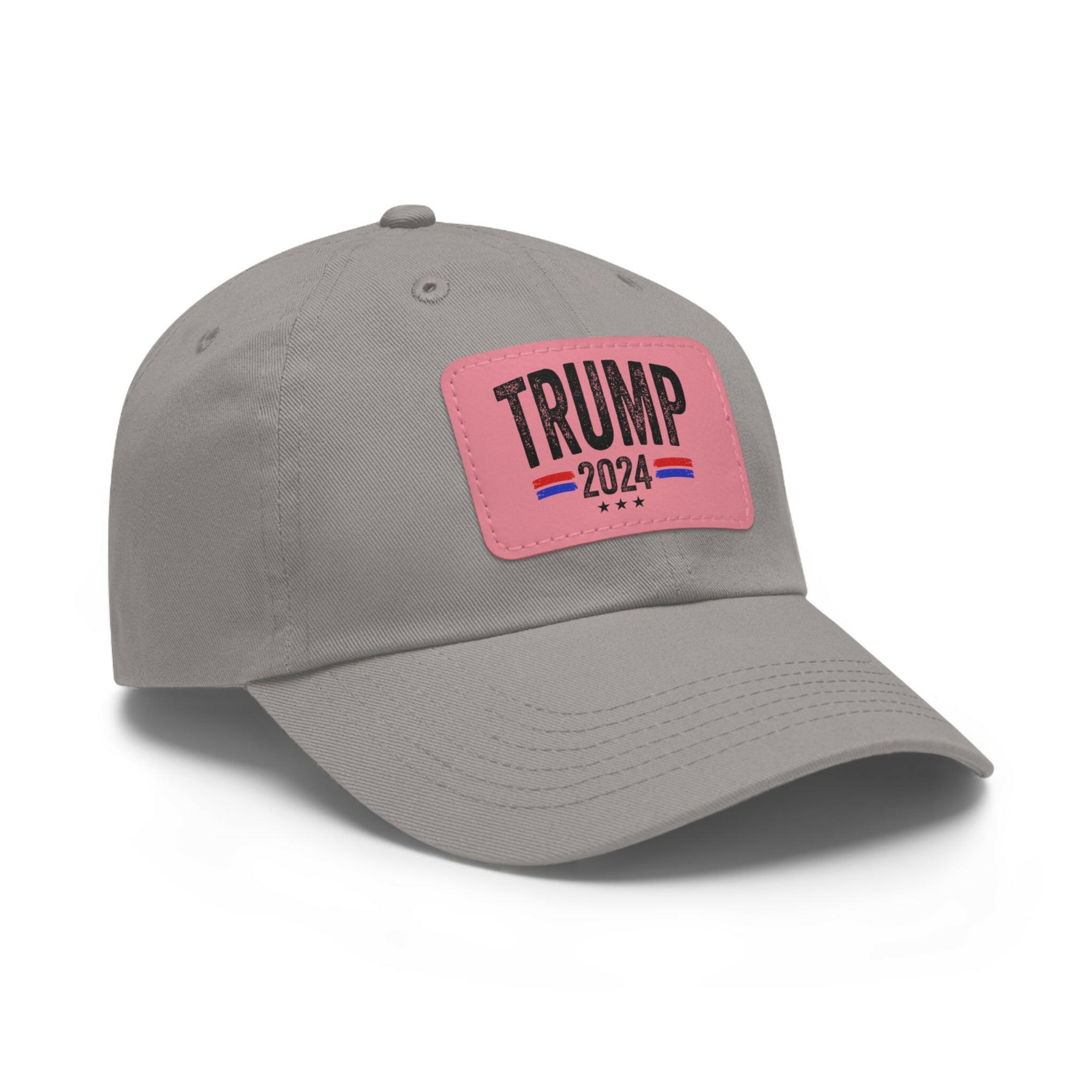 Voting for the Felon Dad Hat with Leather Patch (Rectangle)