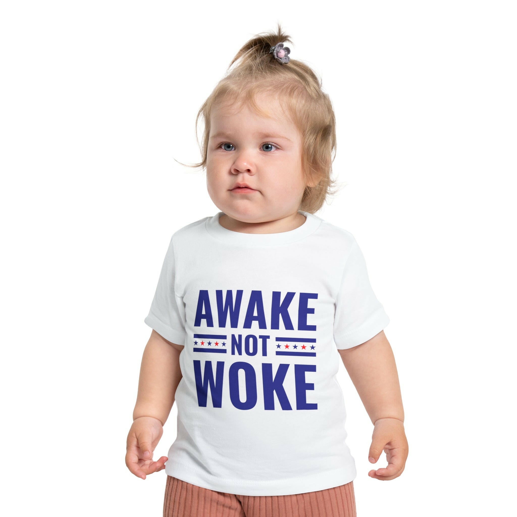 Awake Not Woke Baby Short Sleeve T-Shirt