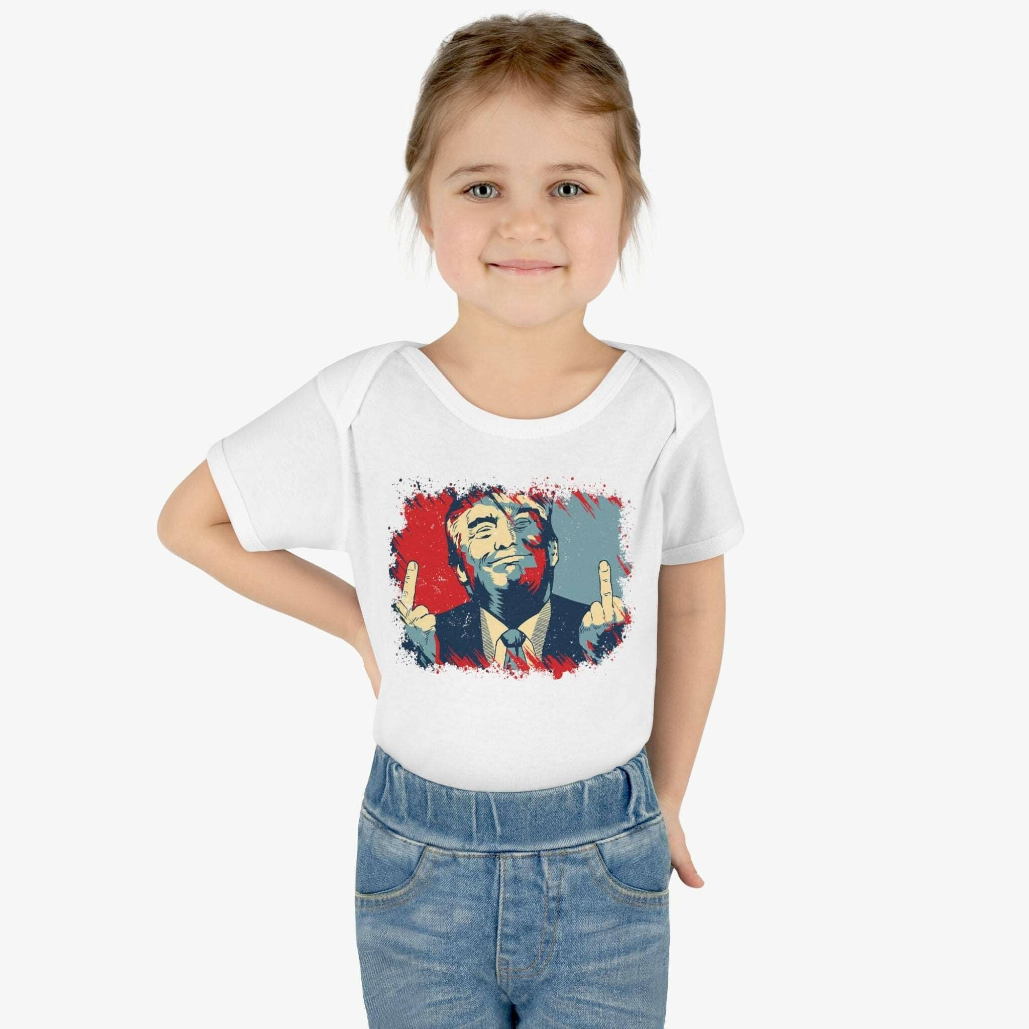 Trump 2024 Bold Defiance Infant Bodysuit