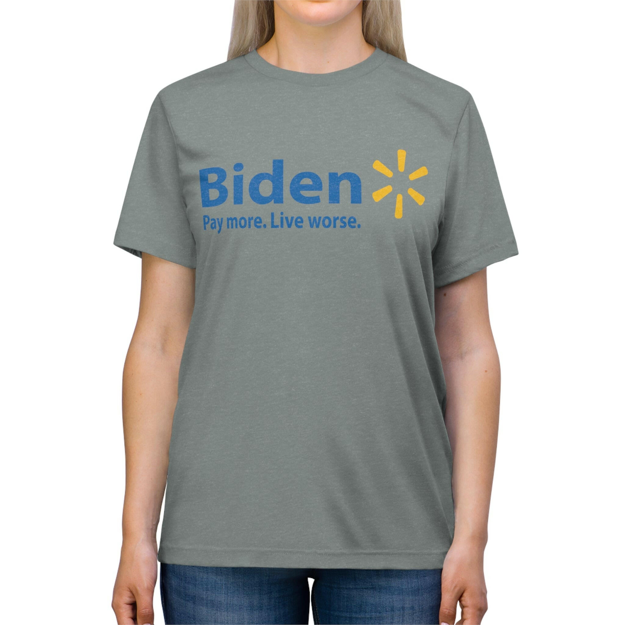 Biden: Pay More, Live Worse Critique T-Shirt